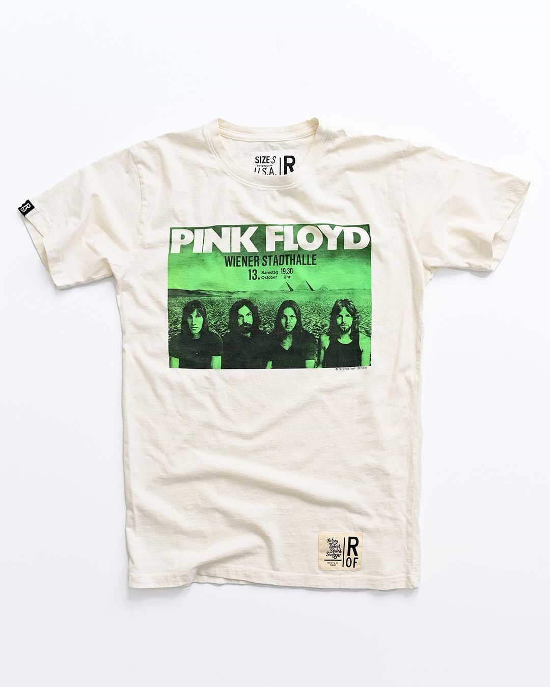 Pink Floyd Vienna Concert White Tee - Roots of Fight