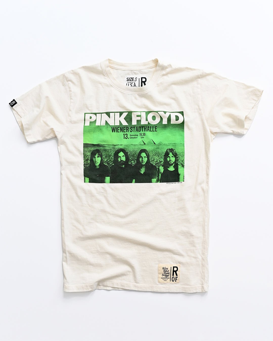 Pink Floyd Vienna Concert White Tee - Roots of Fight