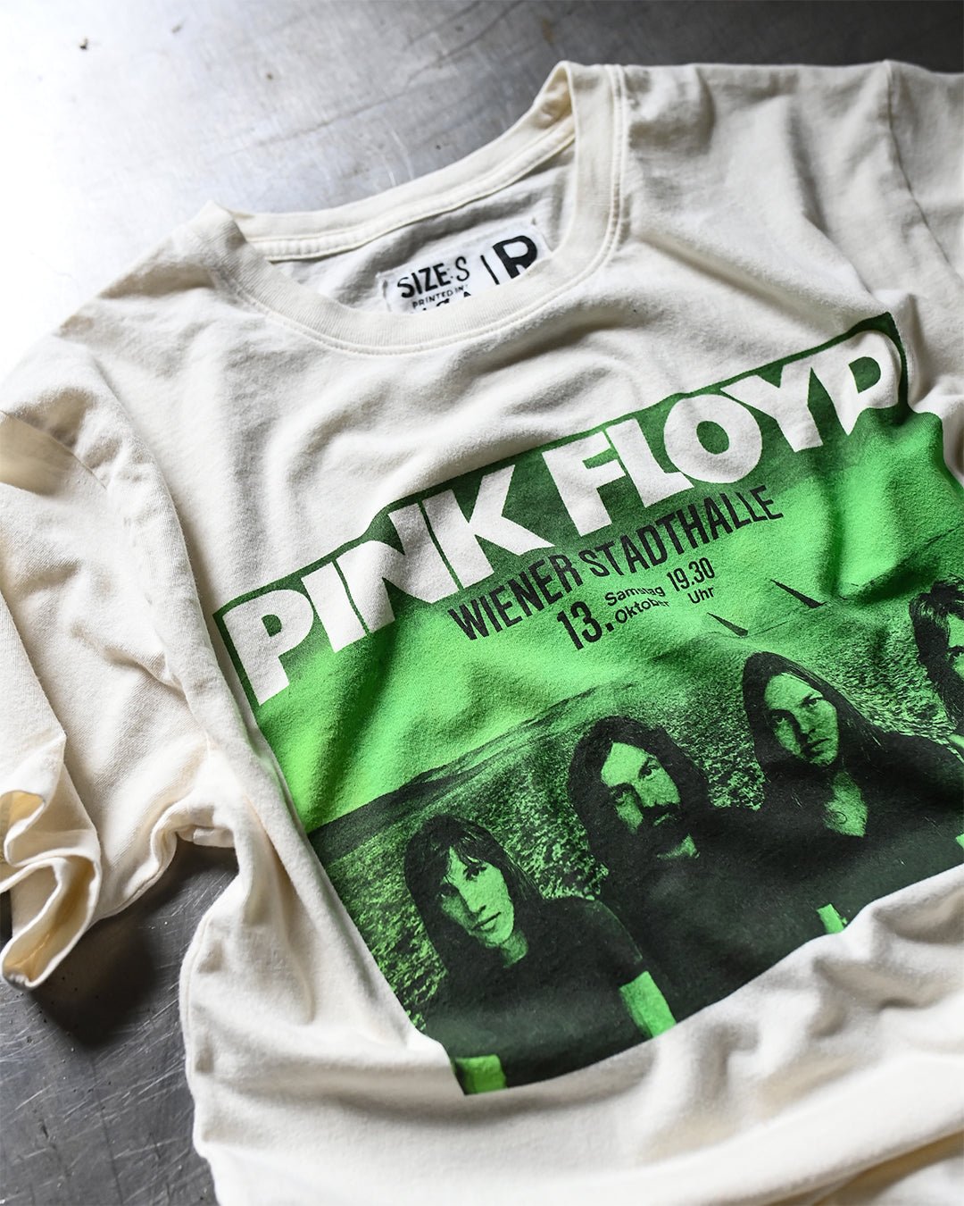 Pink Floyd Vienna Concert White Tee - Roots of Fight