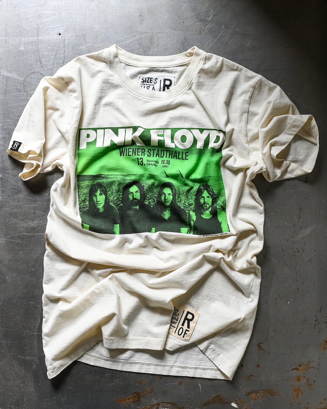 Pink Floyd Vienna Concert White Tee - Roots of Fight