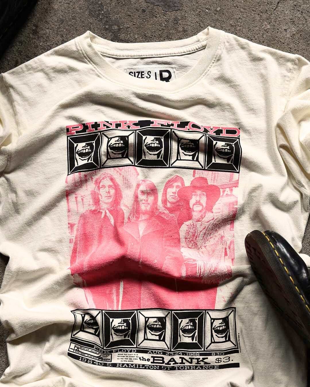 Pink Floyd Vintage Concert White Tee - Roots of Fight