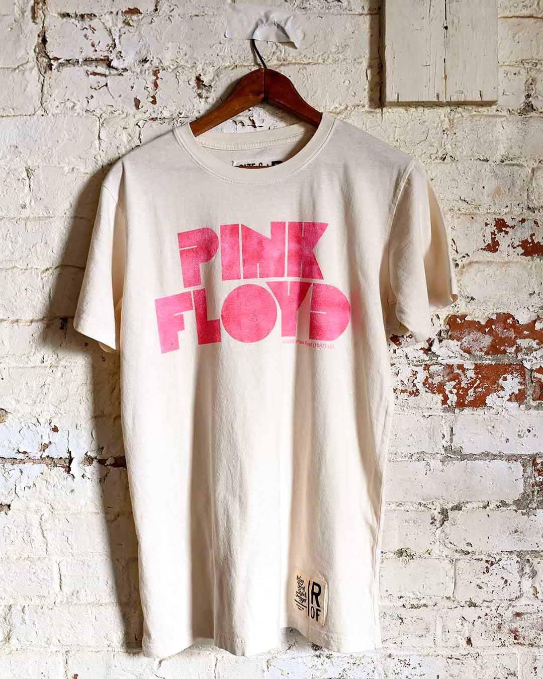 Pink Floyd Vintage White Tee - Roots of Fight