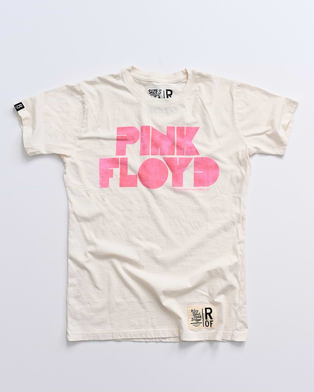 Pink Floyd Vintage White Tee - Roots of Fight