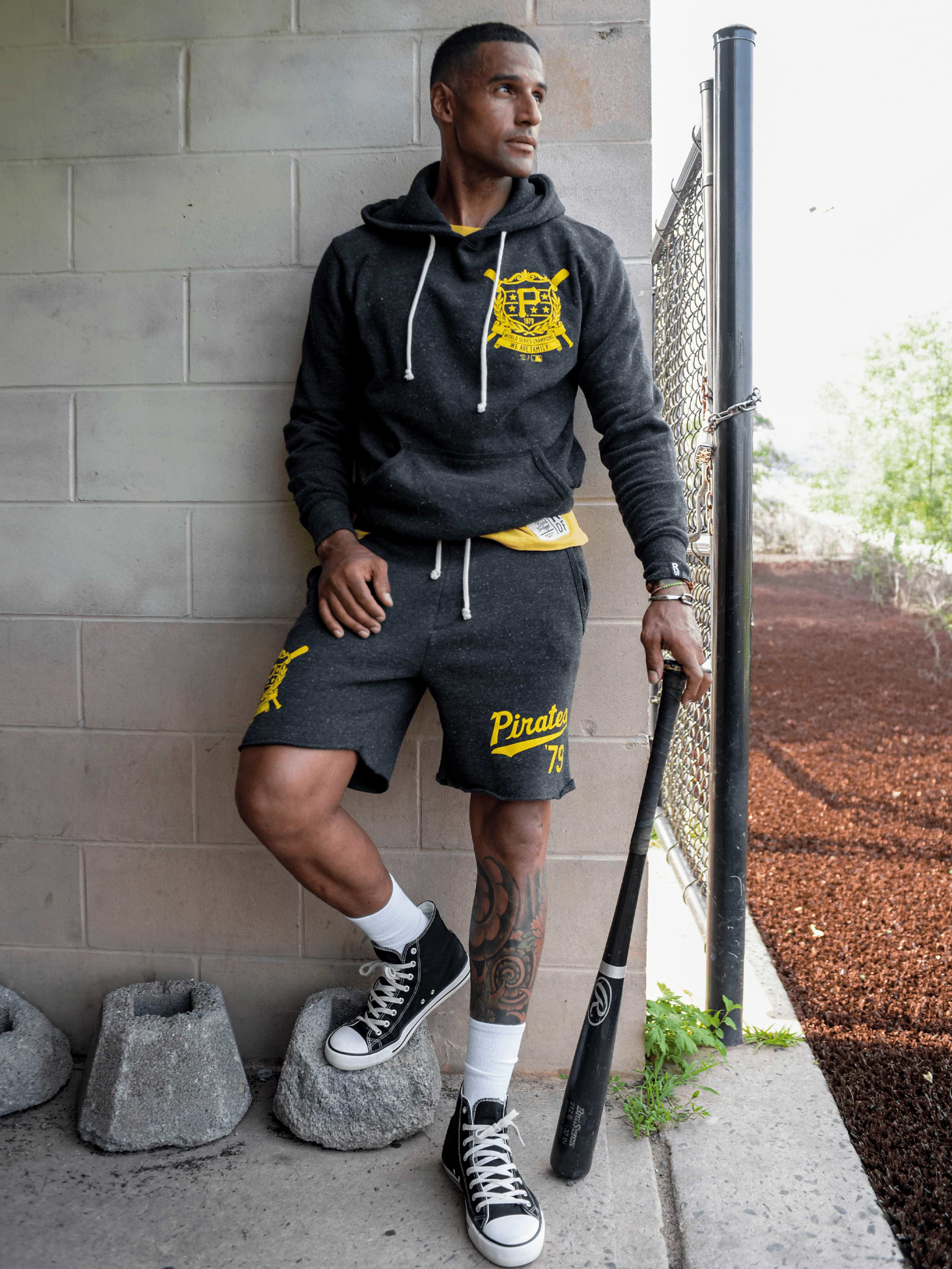 PIT Pirates '79 World Champs Black PO Hoody - Roots of Fight