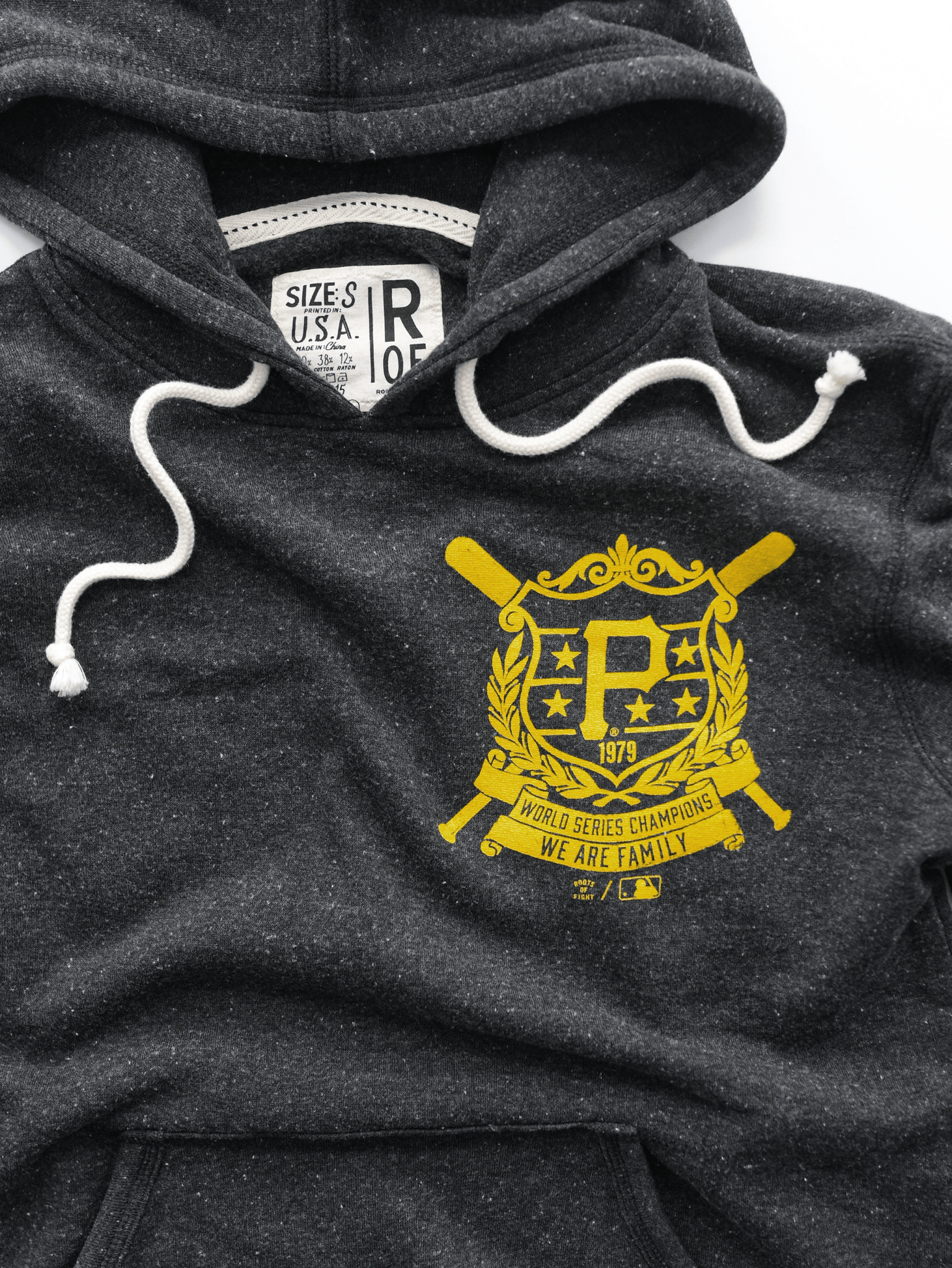 PIT Pirates '79 World Champs Black PO Hoody - Roots of Fight