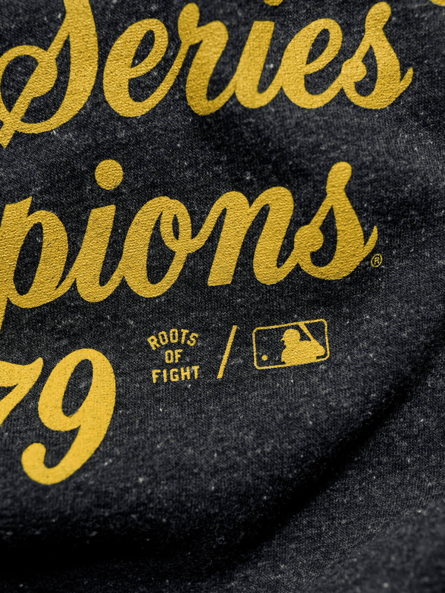 PIT Pirates '79 World Champs Black PO Hoody - Roots of Fight