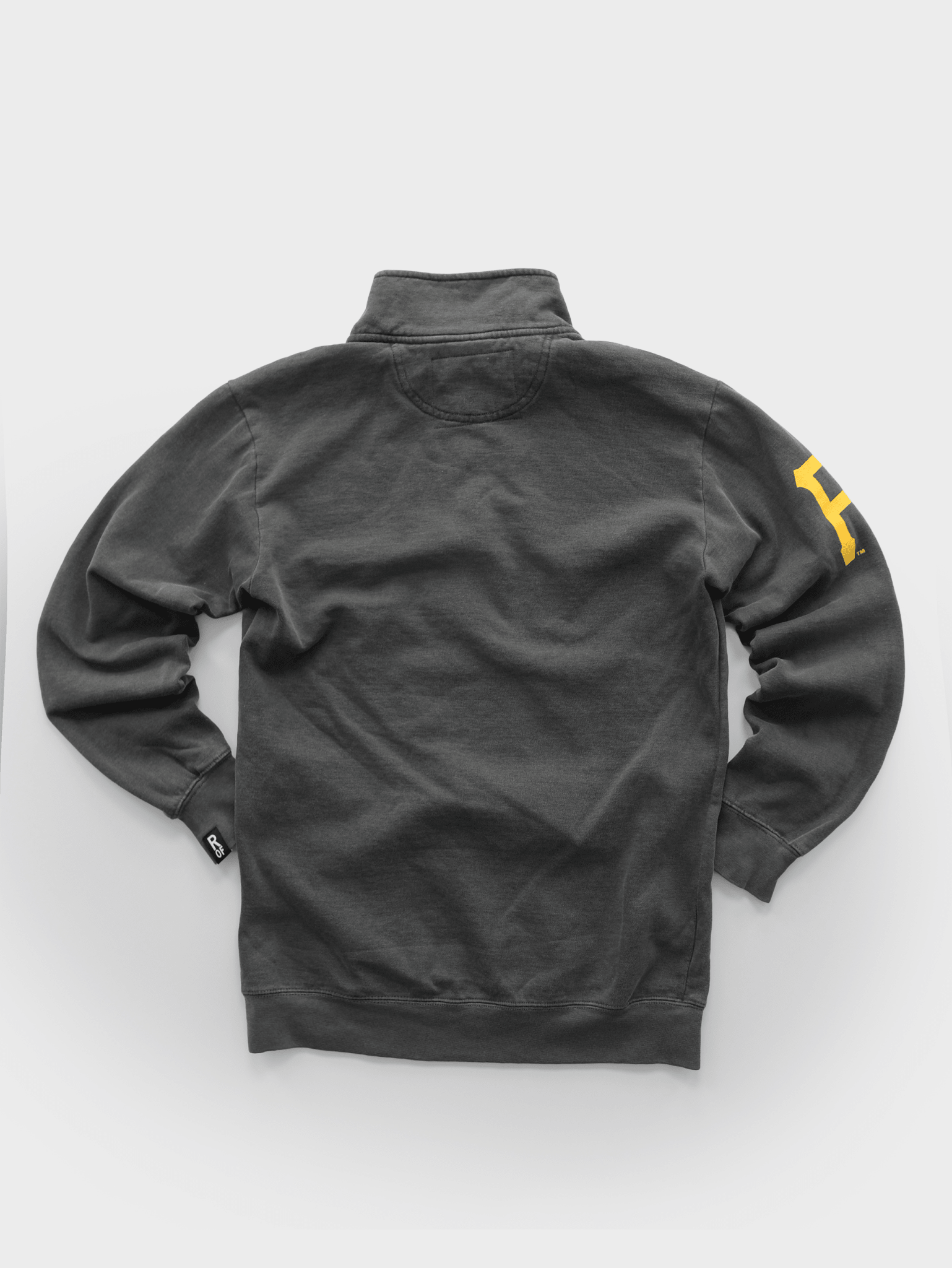 PIT Pirates Roberto Clemente Charcoal QZ Sweatshirt - Roots of Fight