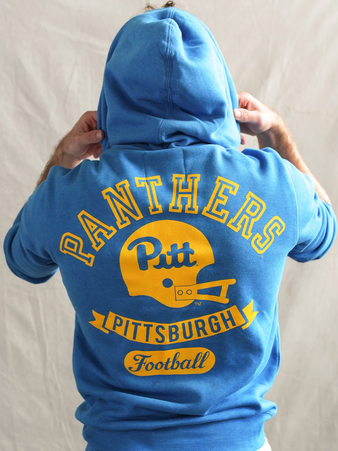 PITT - Panthers Football Blue PO Hoody - Roots of Fight