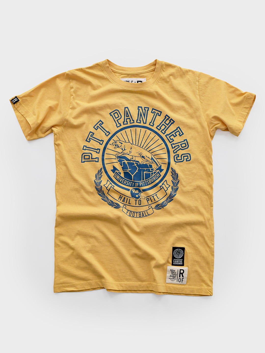PITT - Panthers Football Gold Tee - Roots of Fight