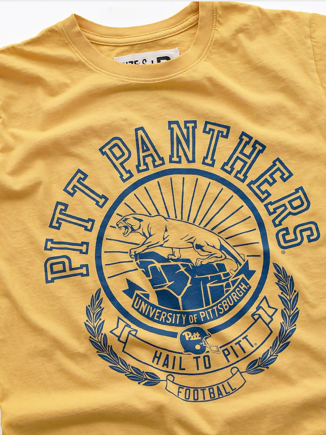 PITT - Panthers Football Gold Tee - Roots of Fight