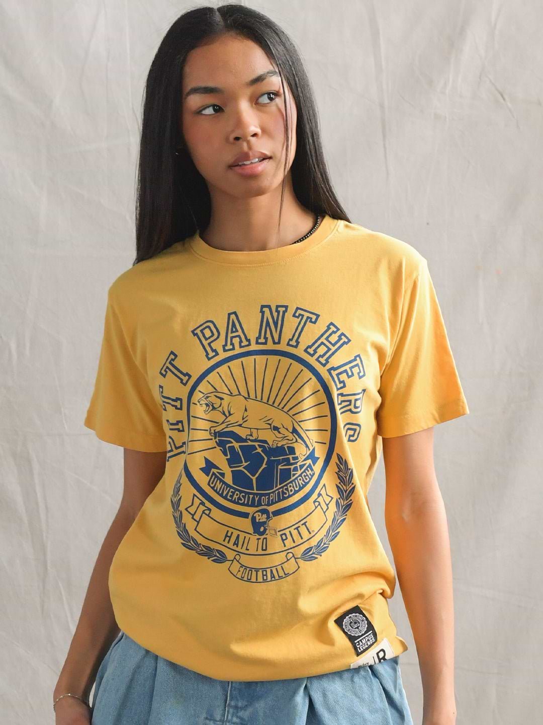 PITT - Panthers Football Gold Tee - Roots of Fight
