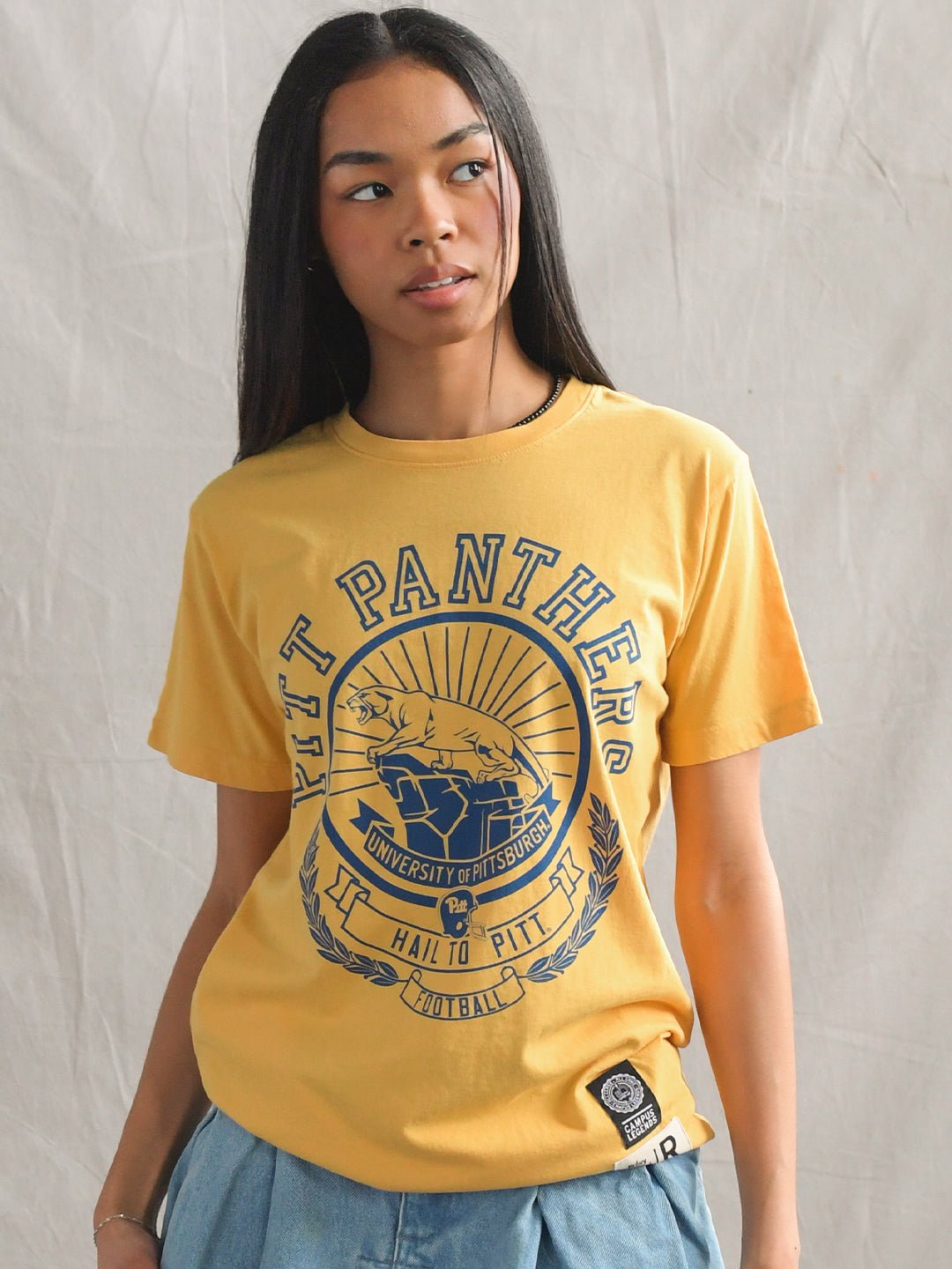 PITT - Panthers Football Gold Tee - Roots of Fight