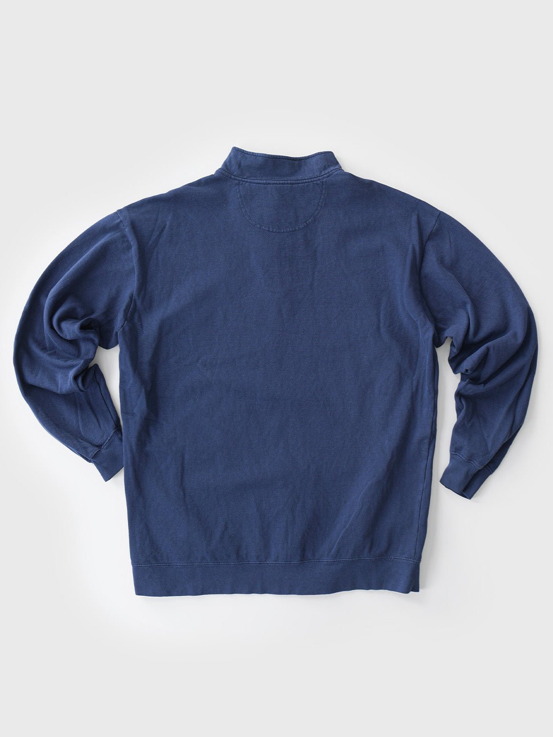Premium Midweight Quarter-Zip Navy Sweatshirt