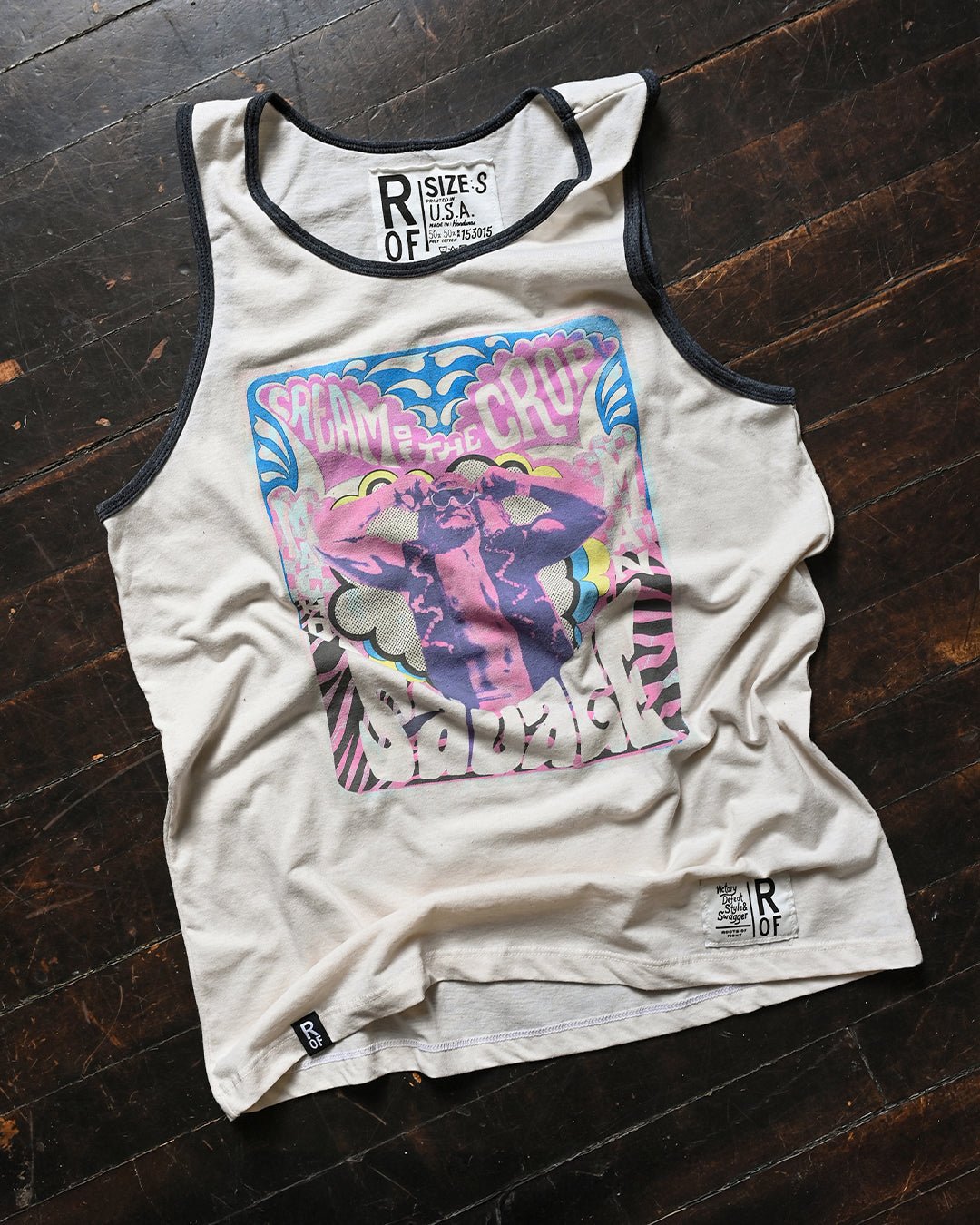 Randy Savage Cream of the Crop White Tank - Roots of Fight
