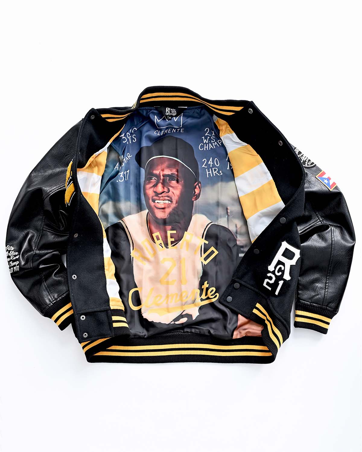 Roberto Clemente #21 Melton Jacket - Roots of Fight