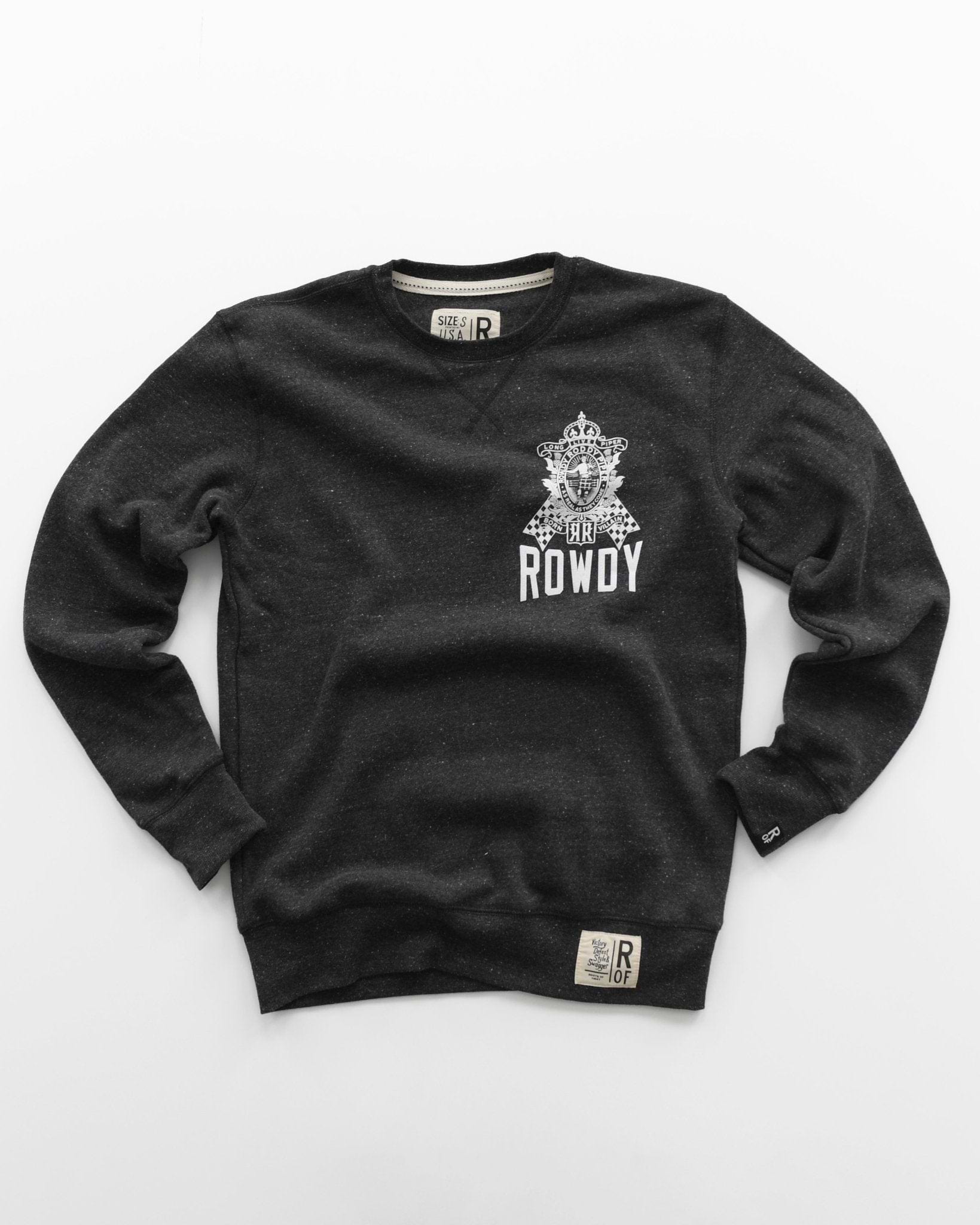 Roddy Piper Born Villain Black Sweatshirt - Roots of Fight