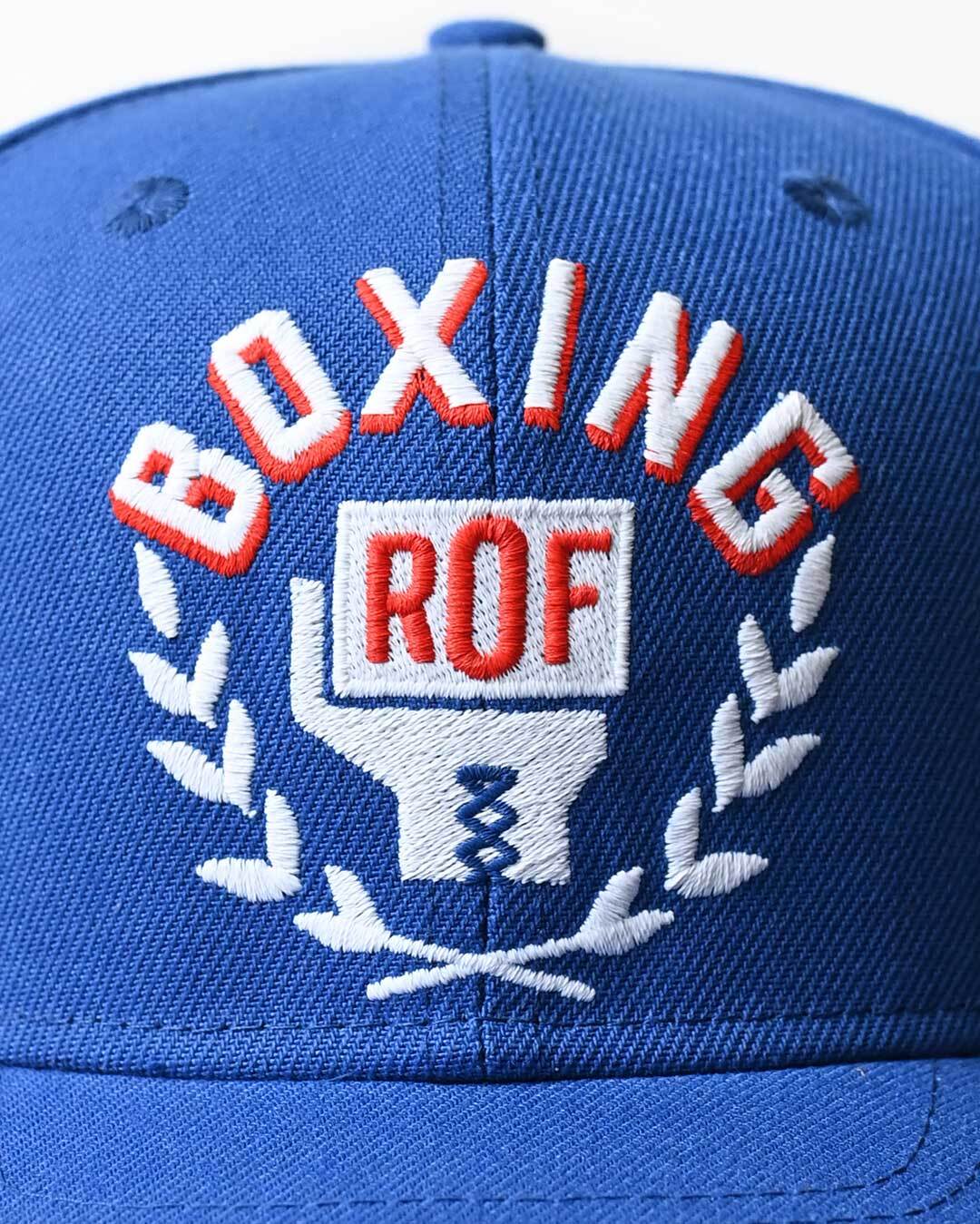 ROF Boxing Games Blue Snapback Hat