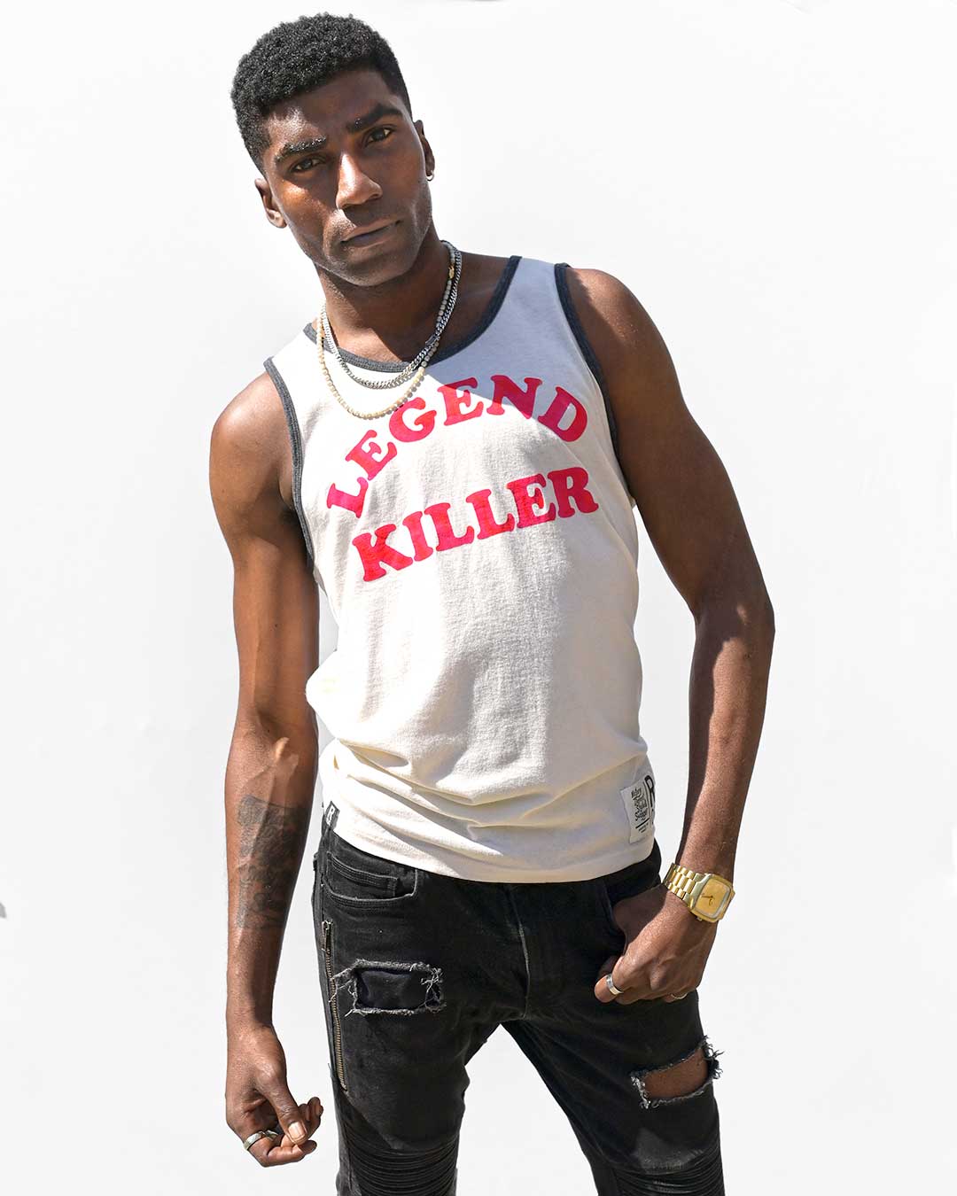 Rowdy Roddy Legend Killer White Tank Rowdy Roddy Legend Killer White Tank