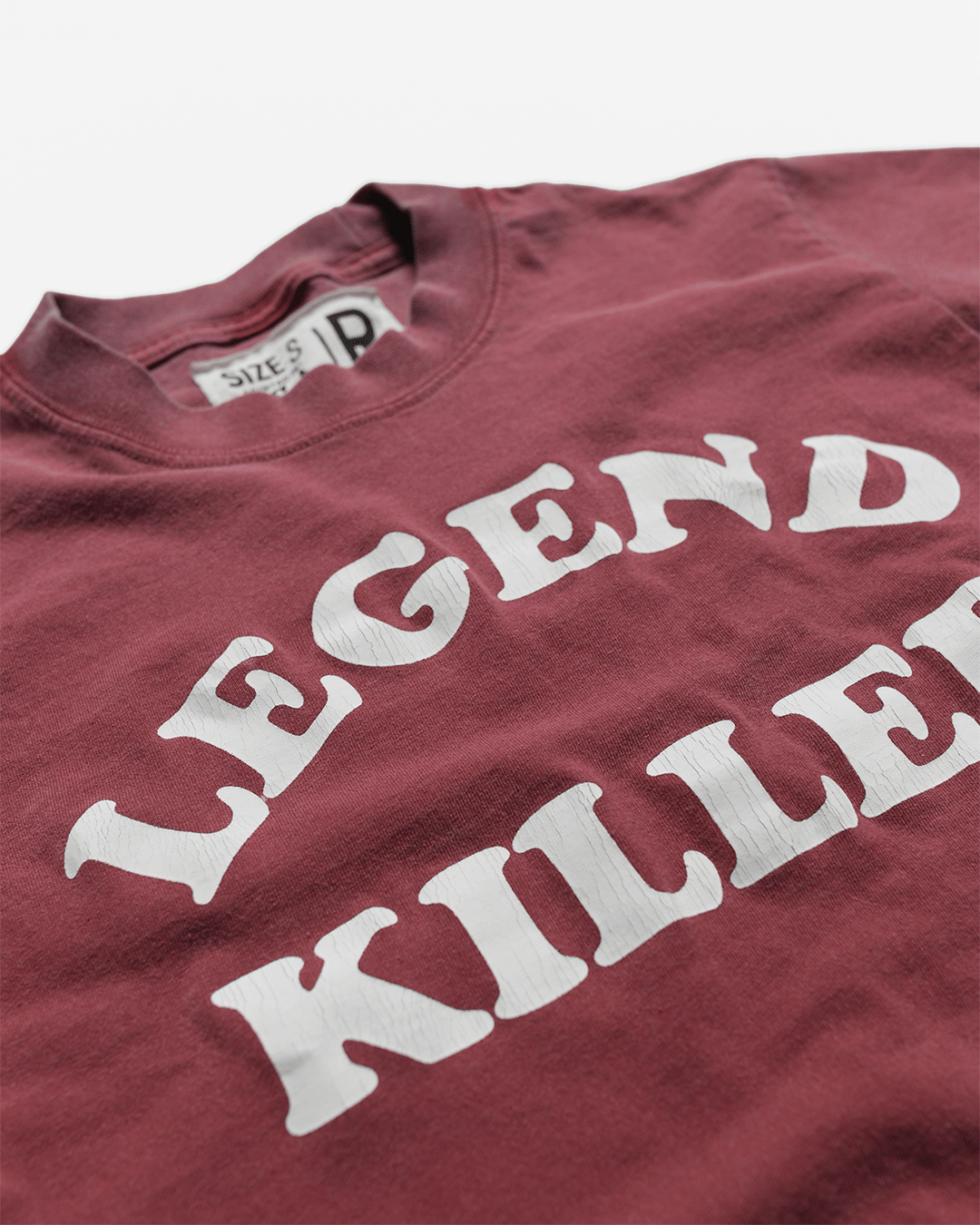 Rowdy Roddy Piper Legend Cardinal Heavyweight Tee - Roots of Fight