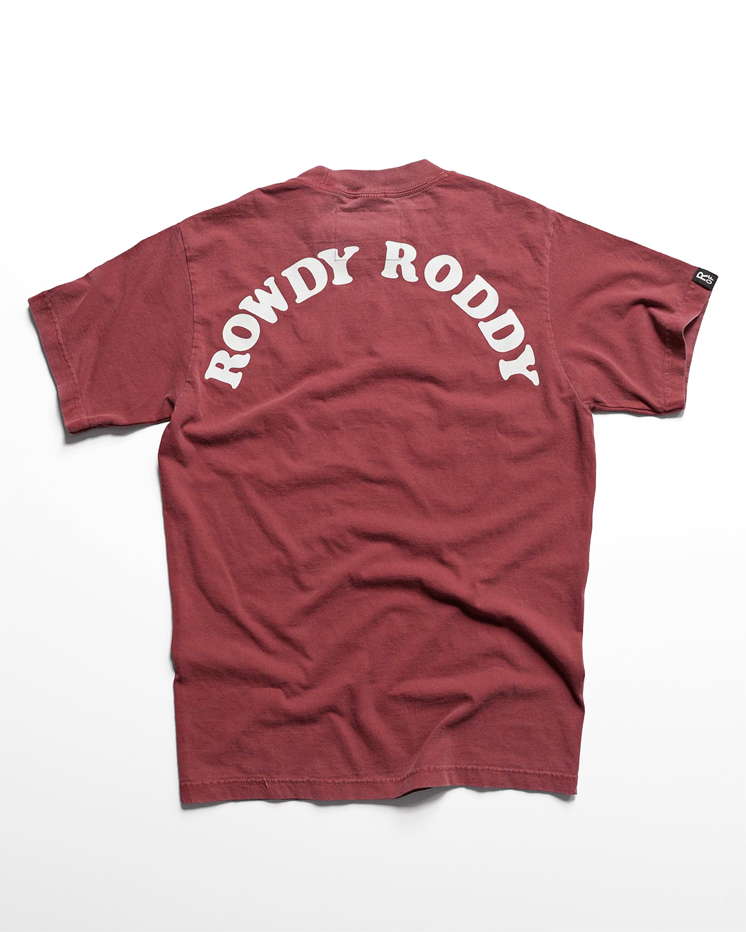 Rowdy Roddy Piper Legend Cardinal Heavyweight Tee - Roots of Fight