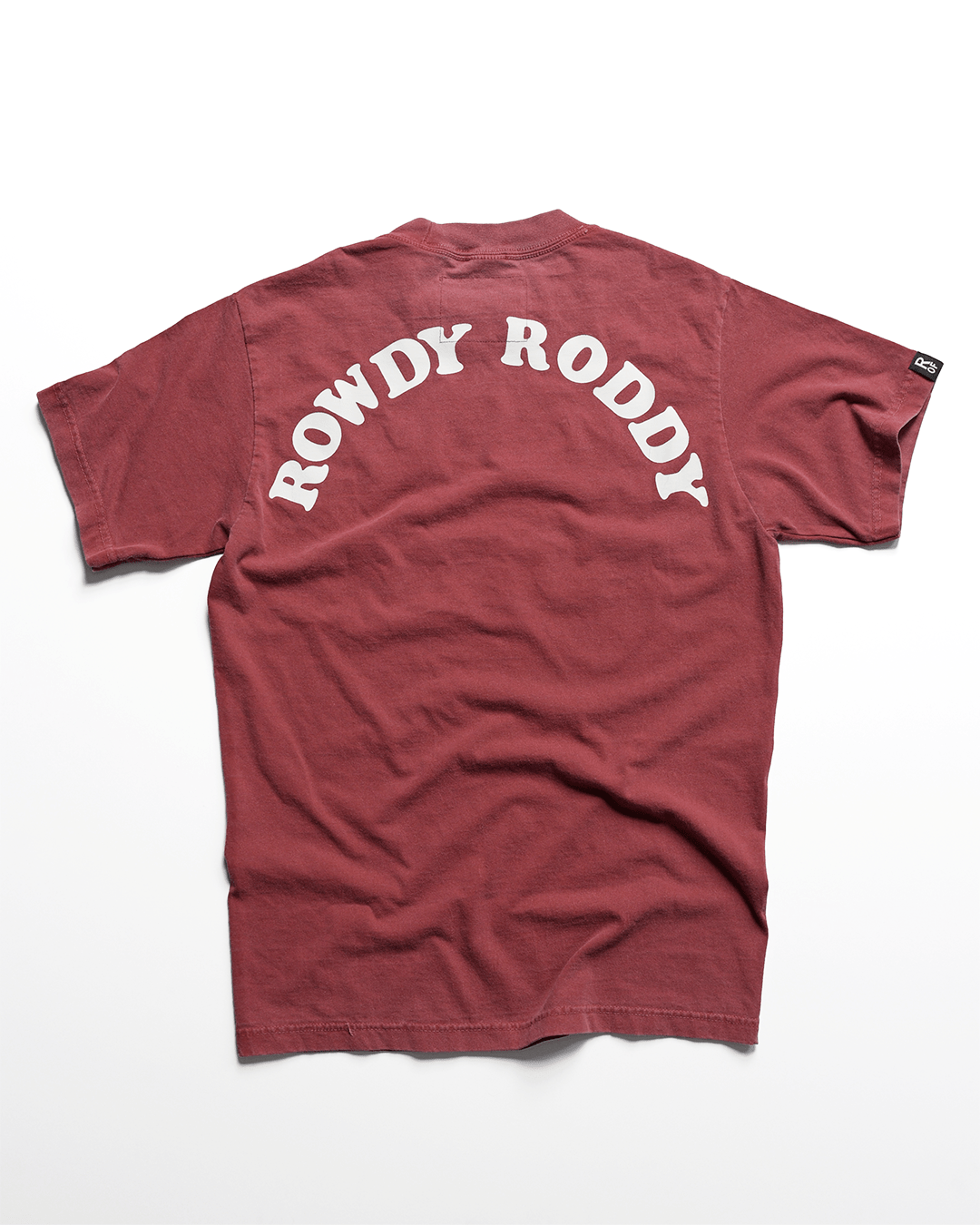 Rowdy Roddy Piper Legend Cardinal Heavyweight Tee - Roots of Fight