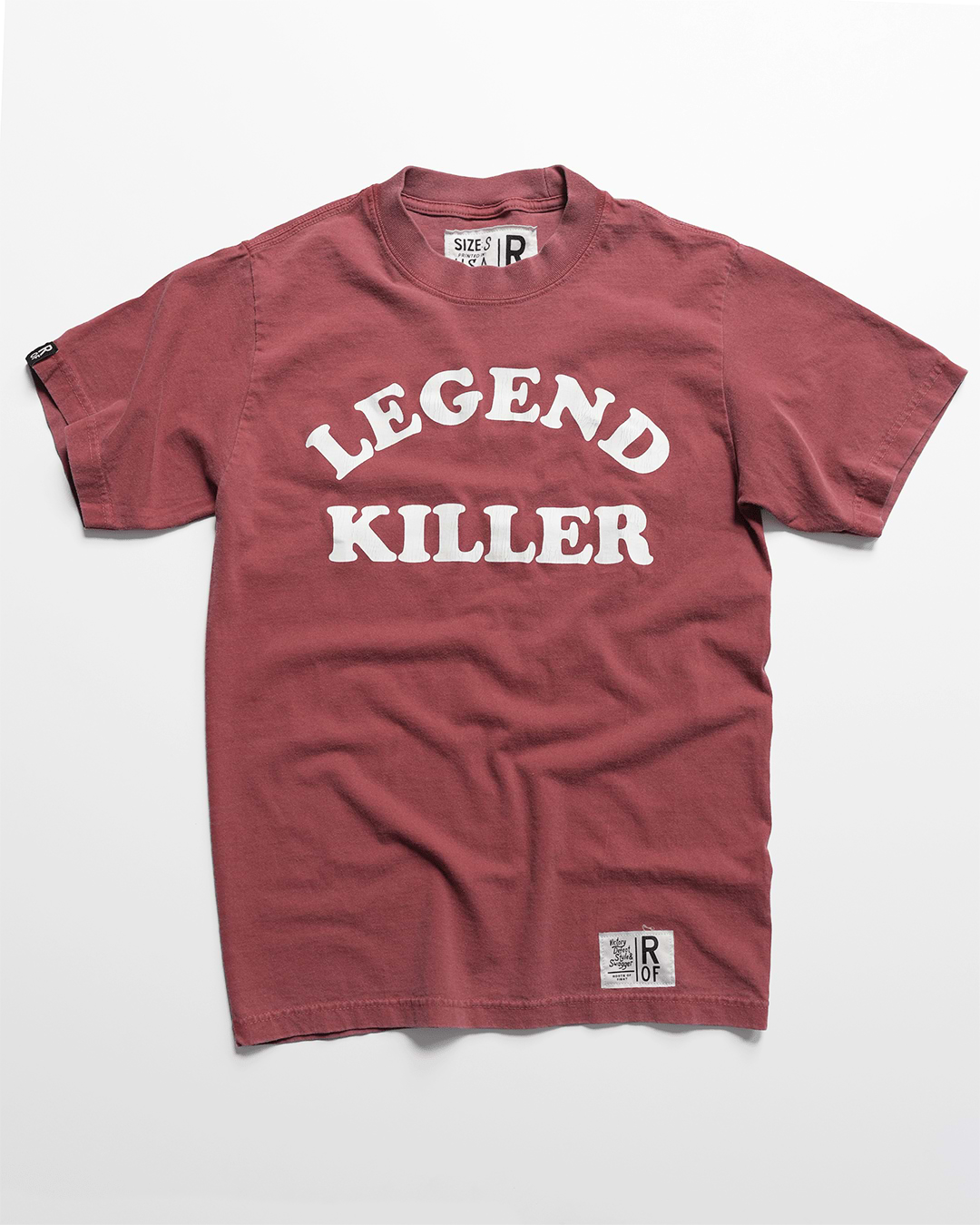 Rowdy Roddy Piper Legend Cardinal Heavyweight Tee - Roots of Fight