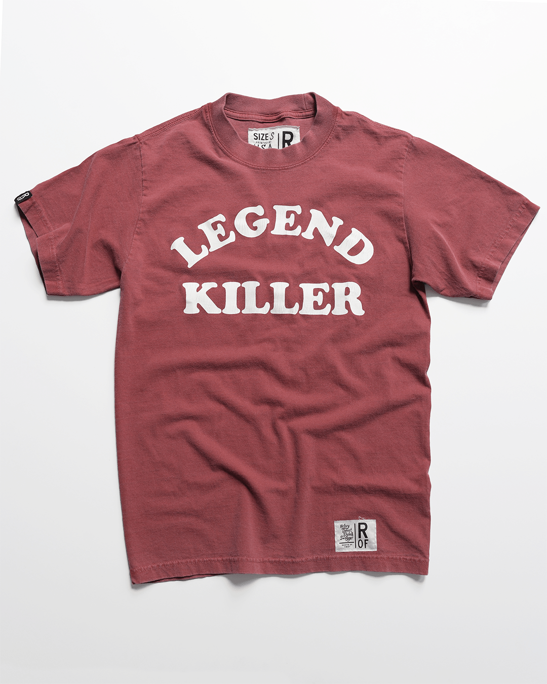 Rowdy Roddy Piper Legend Cardinal Heavyweight Tee - Roots of Fight