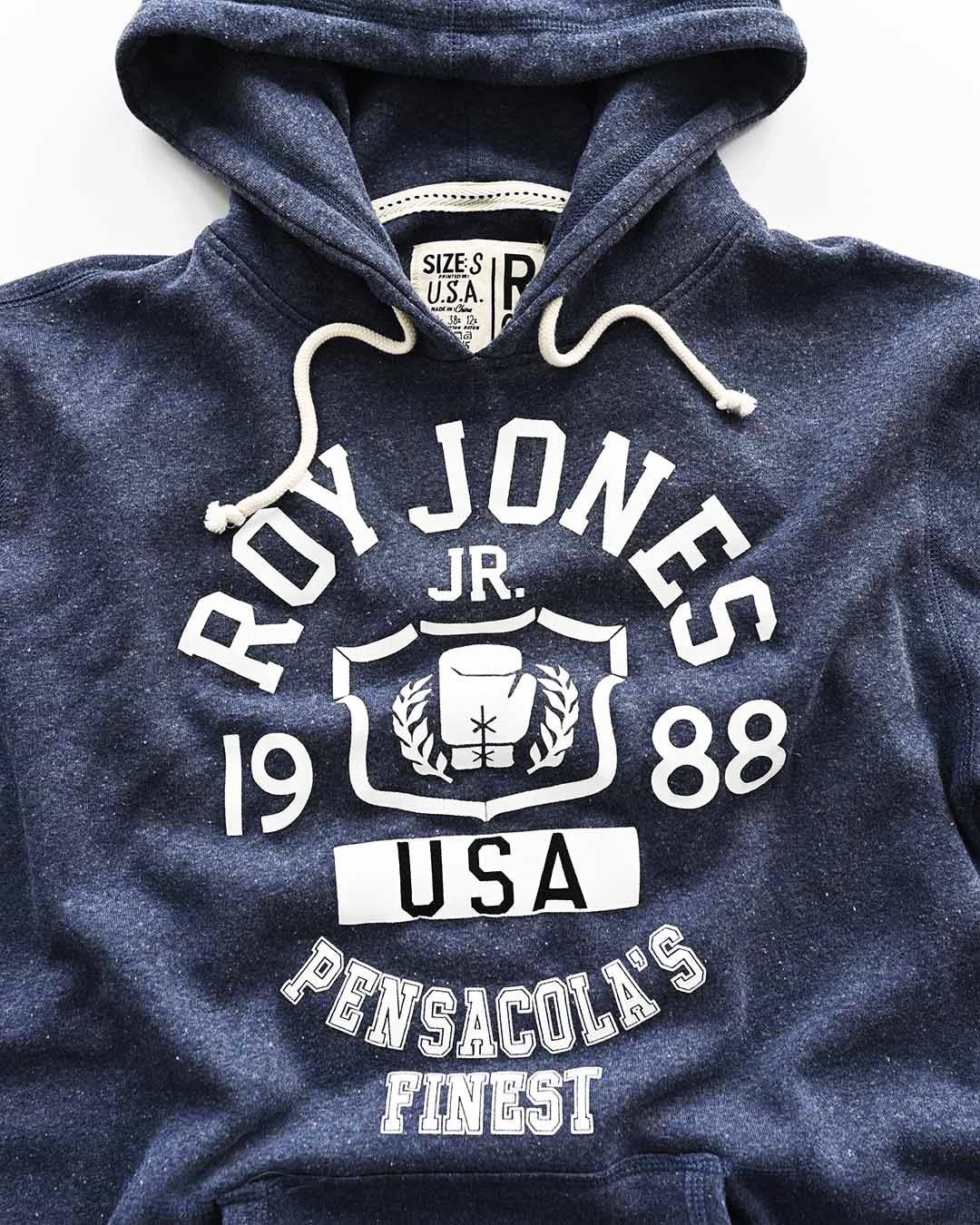 Roy Jones Jr. &#39;88 Blue PO Hoody - Roots of Fight