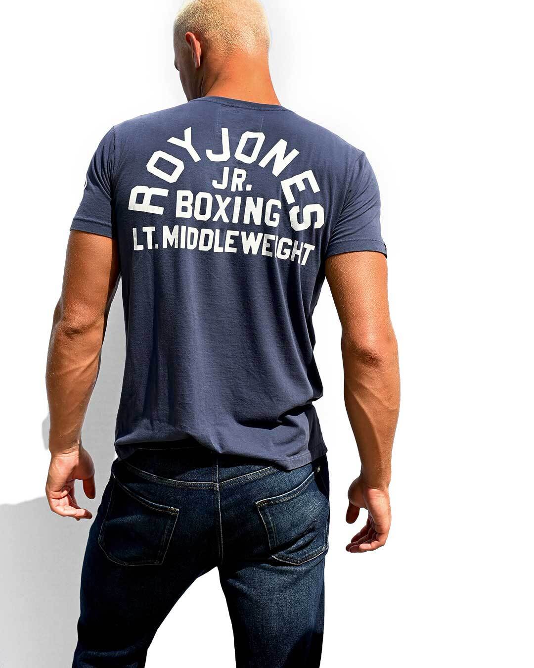 Roy Jones Jr. USA &#39;88 Navy Tee - Roots of Fight