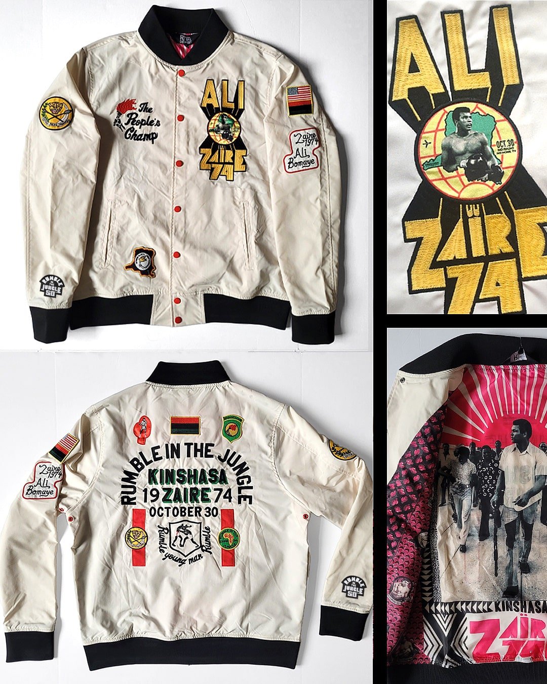Rumble In The Jungle '74 Stadium Jacket - Roots of Fight