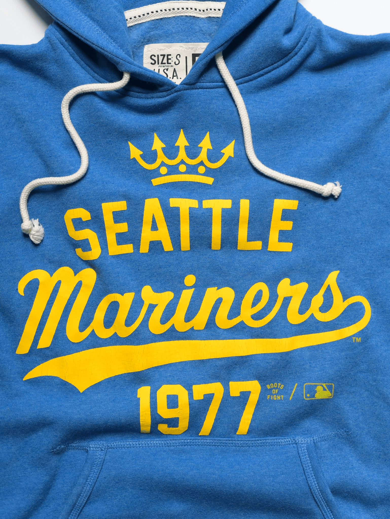 SEA Mariners '77 Origins Blue PO Hoody - Roots of Fight