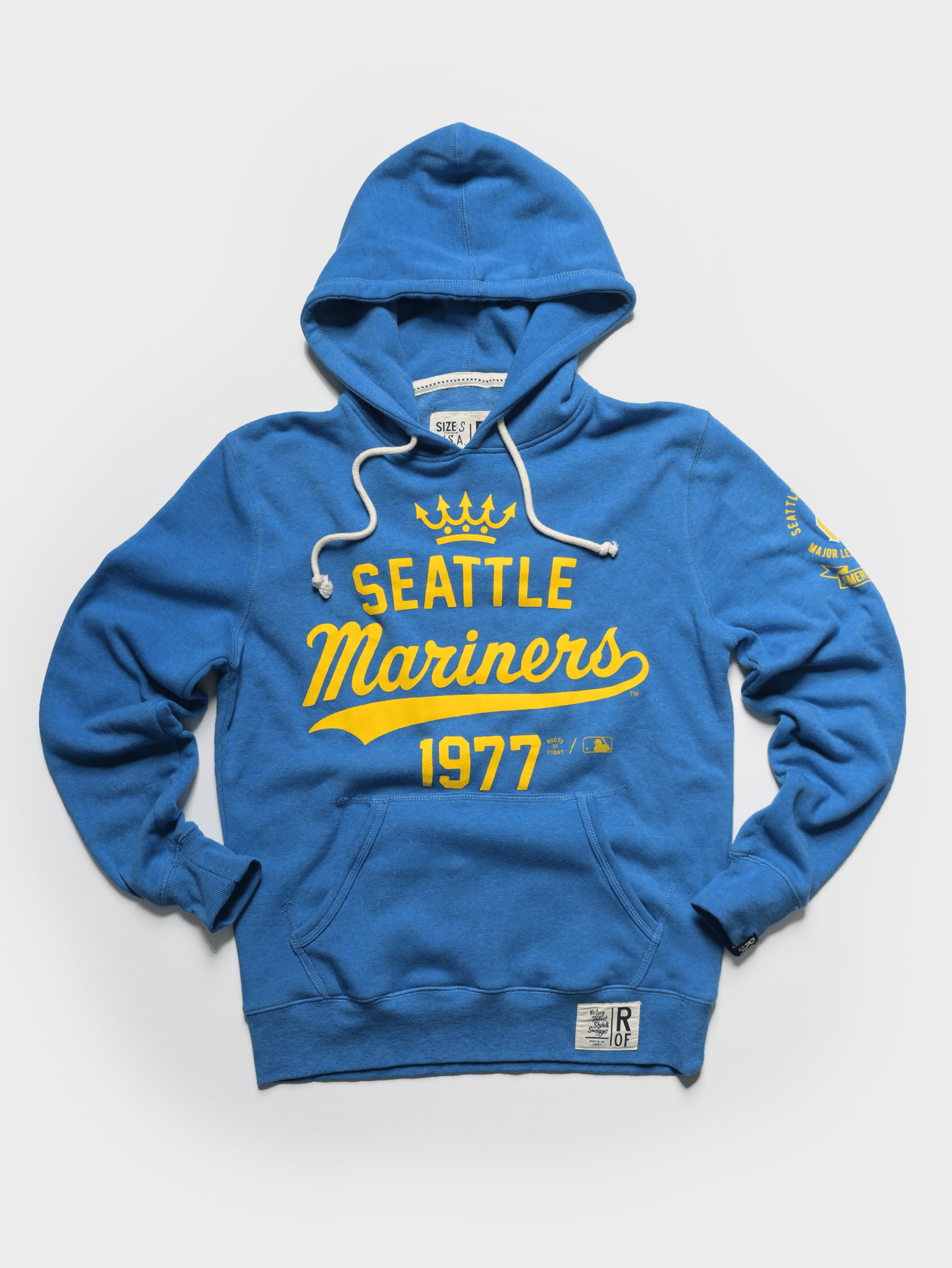 SEA Mariners '77 Origins Blue PO Hoody - Roots of Fight