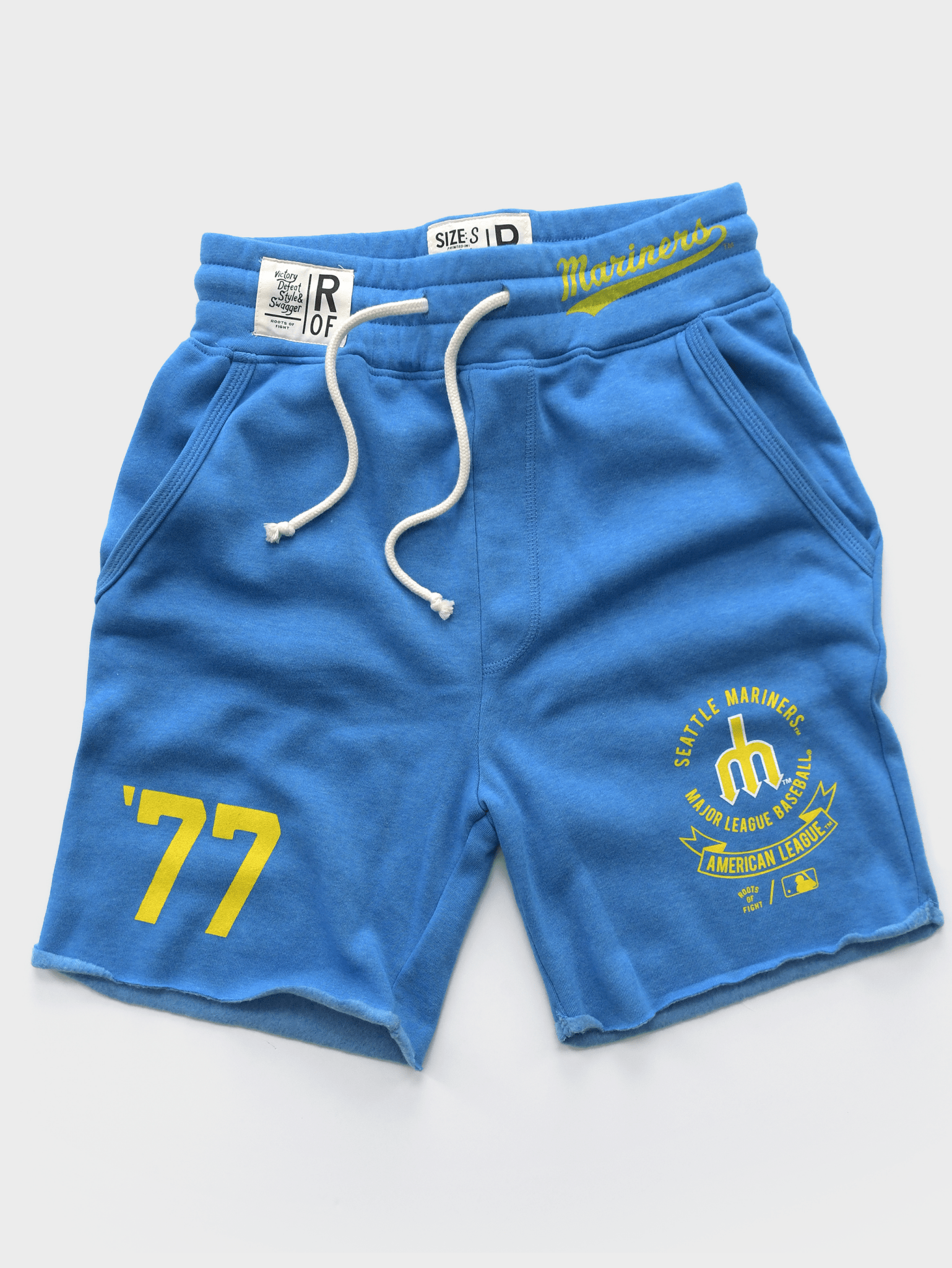 SEA Mariners '77 Origins Blue Shorts - Roots of Fight