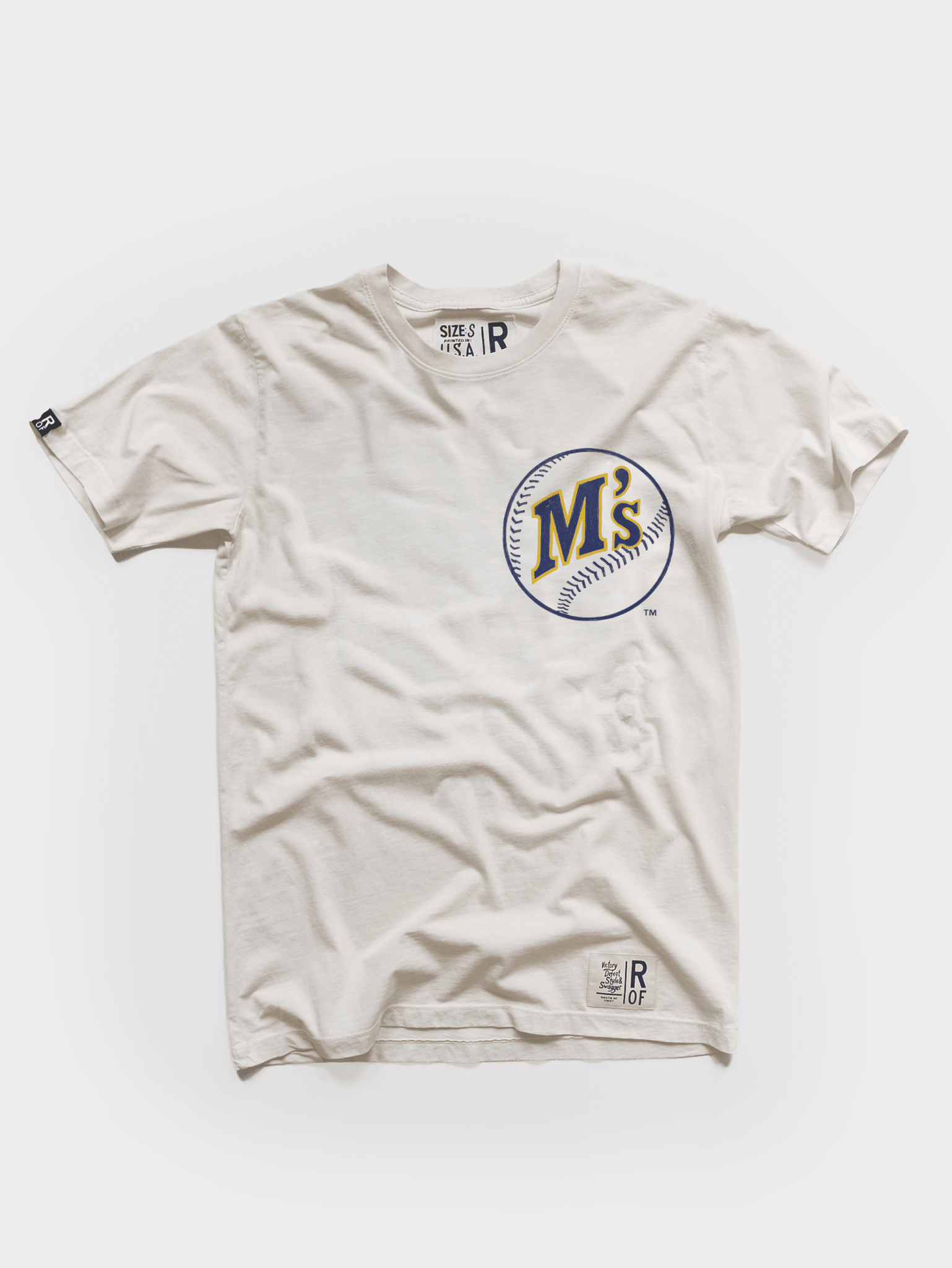 SEA Mariners Ken Griffey Jr. Duo Tree White Tee - Roots of Fight