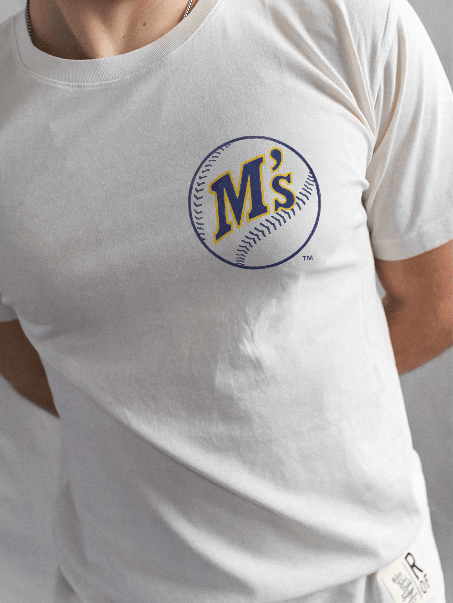 SEA Mariners Ken Griffey Jr. Duo Tree White Tee - Roots of Fight