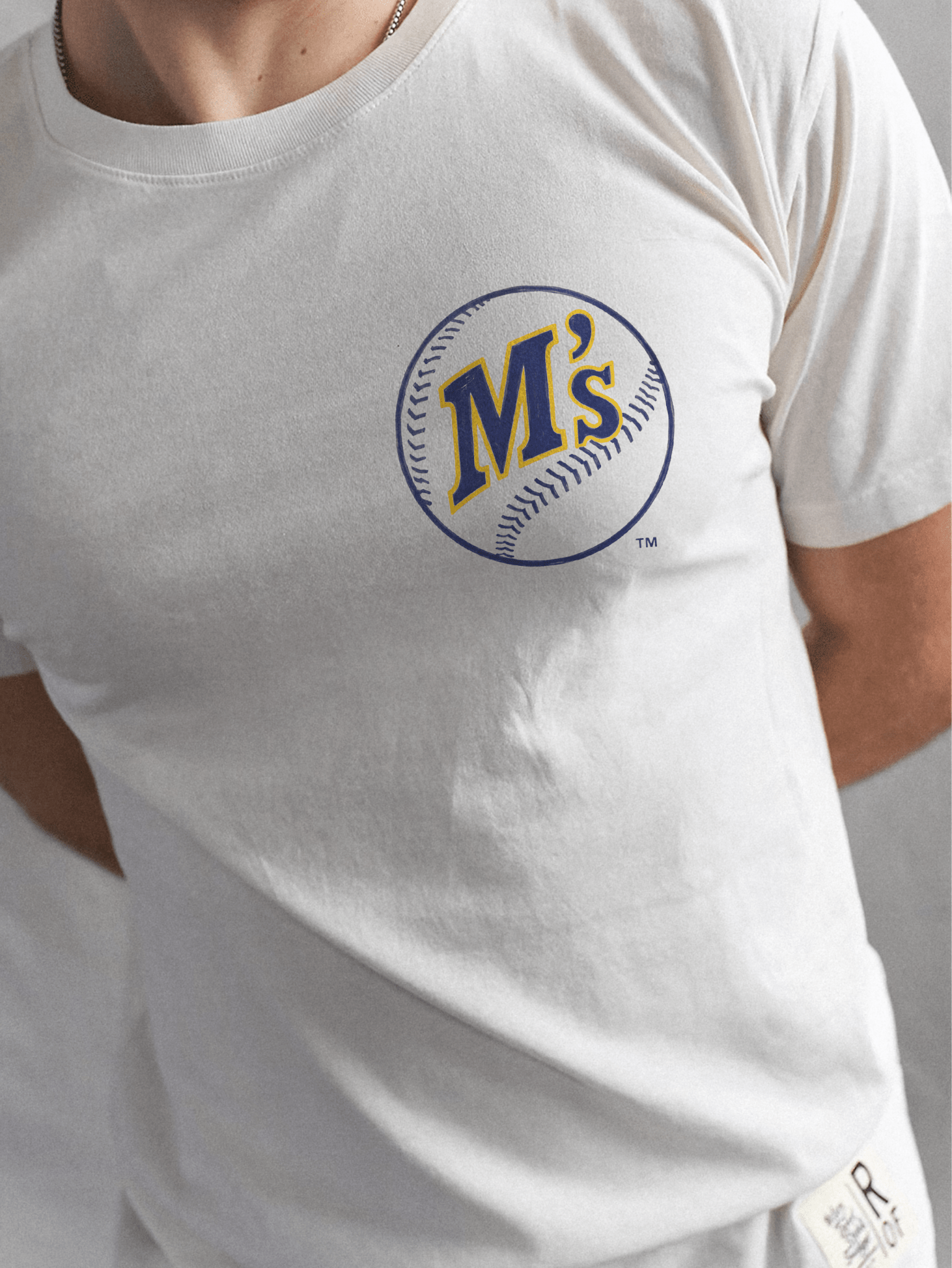 SEA Mariners Ken Griffey Jr. Duo Tree White Tee - Roots of Fight