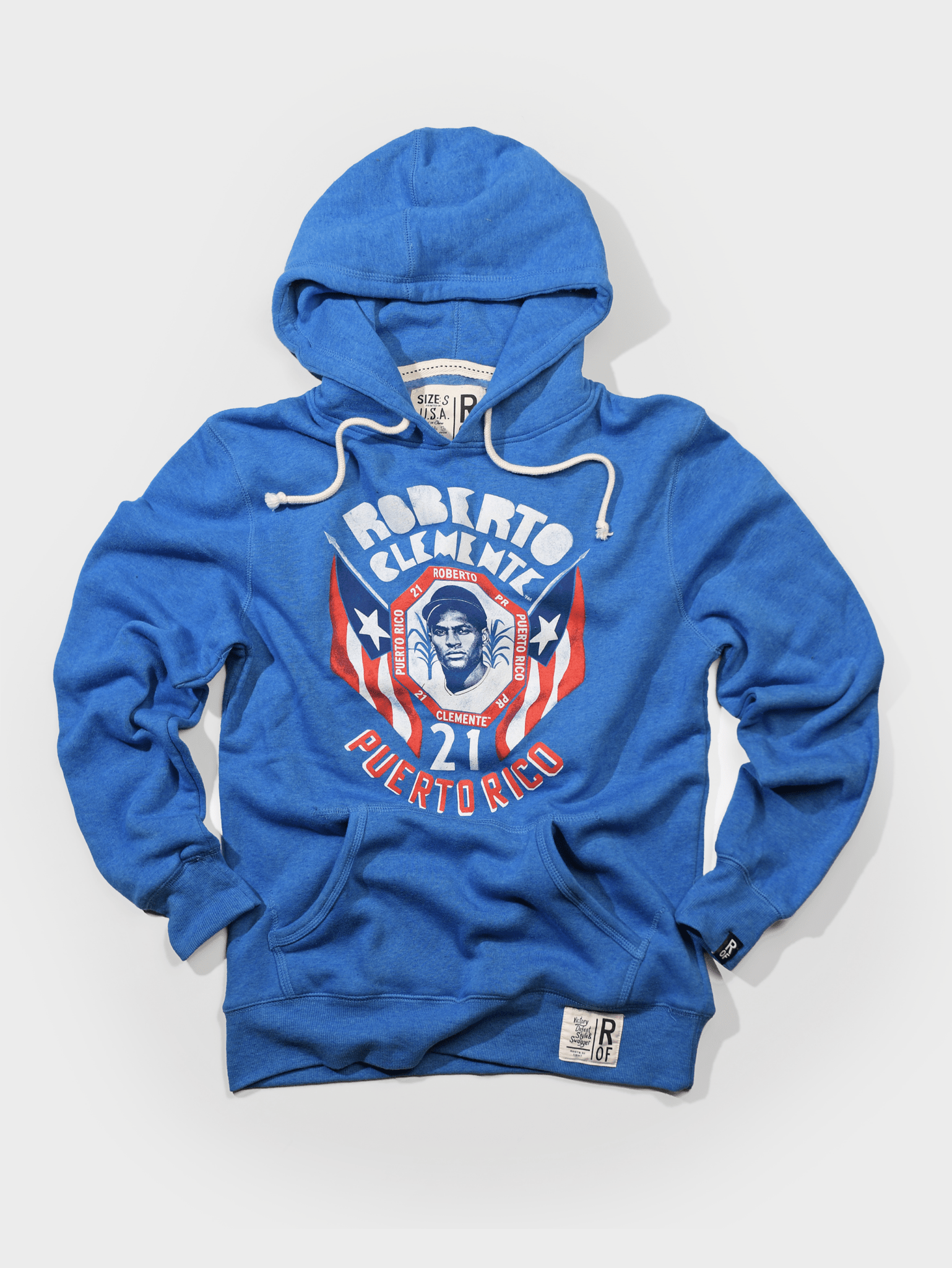 StayMe7o x Clemente Blue PO Hoody - Roots of Fight