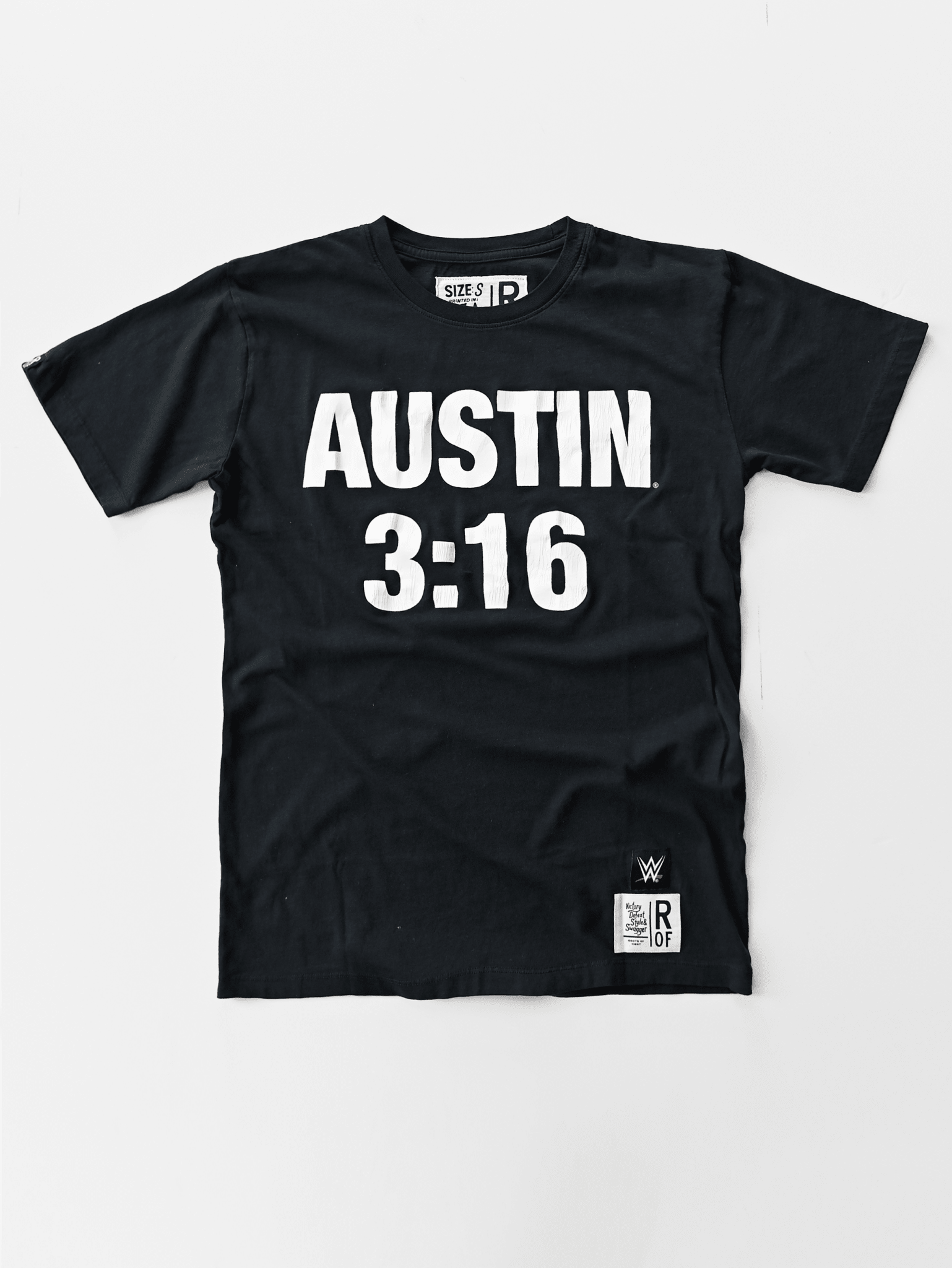 Stone Cold Steve Austin 3:16 Black Tee - Roots of Fight
