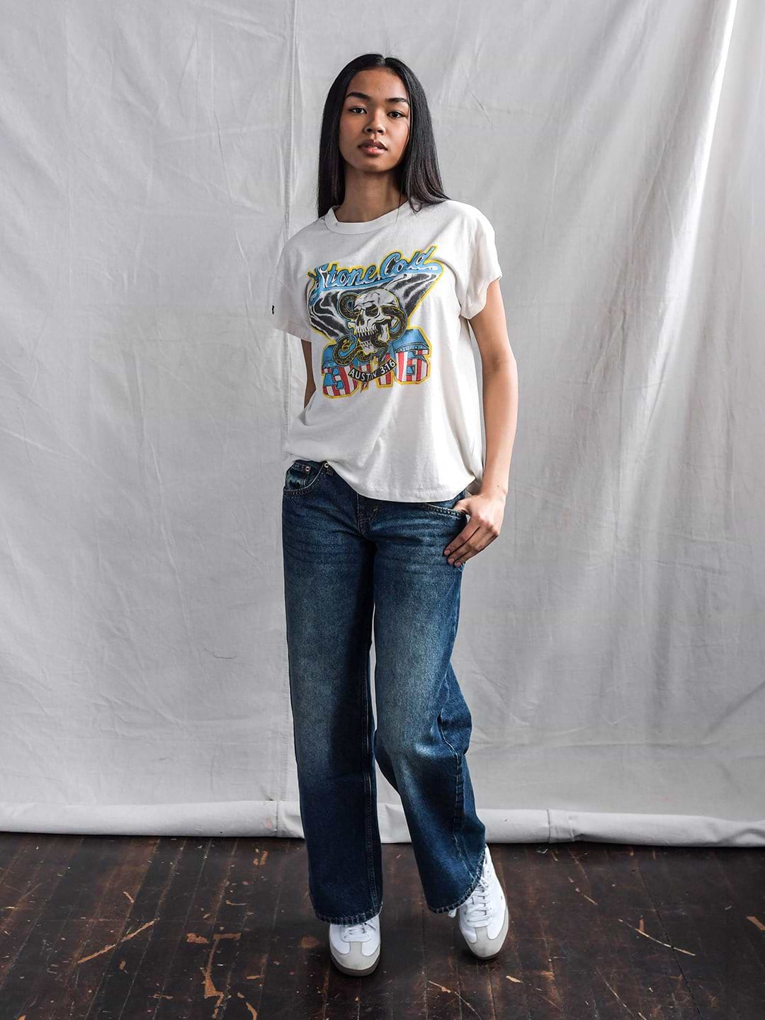 Stone Cold Steve Austin Verse White Women's Tee - Roots of Fight