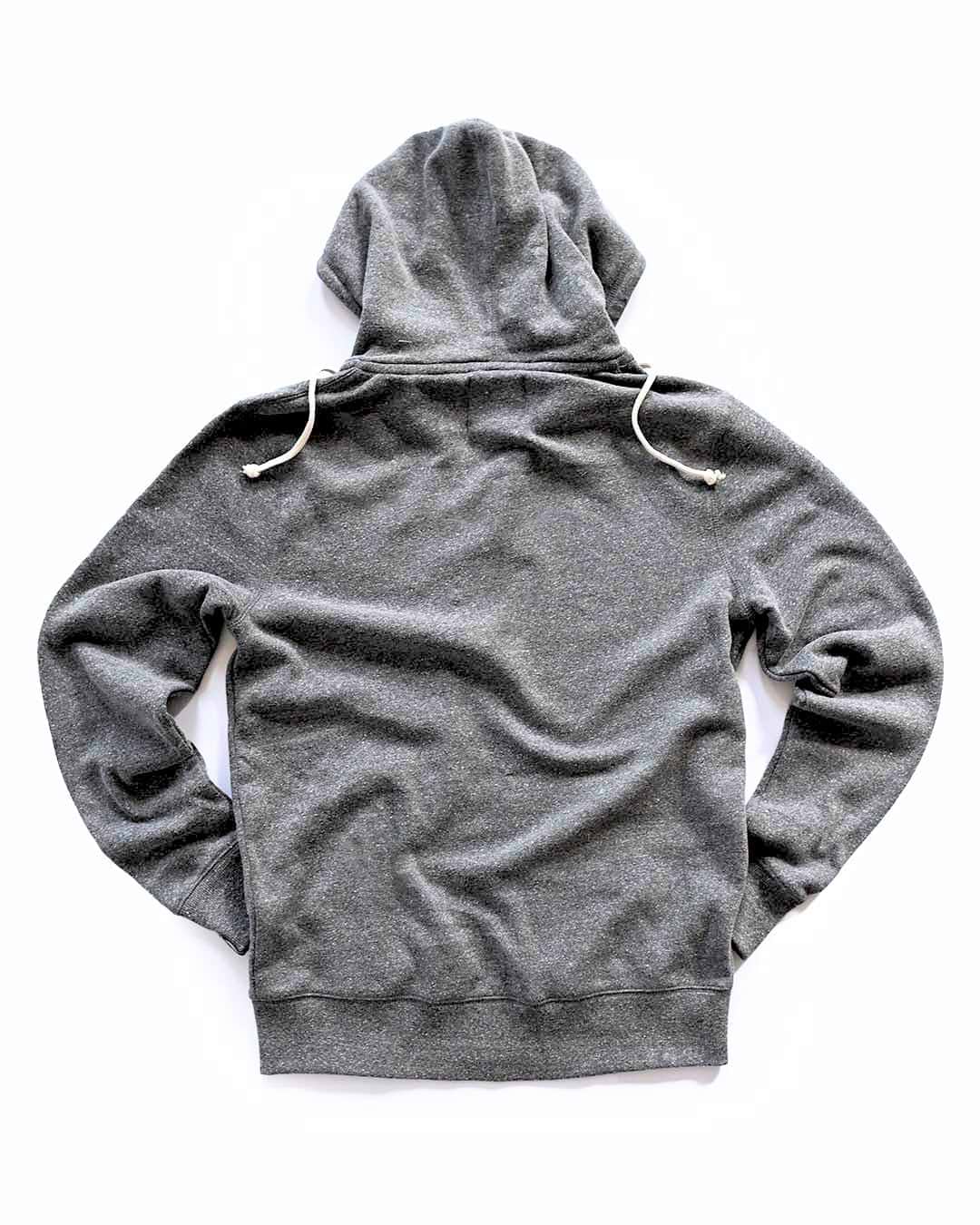 Supersoft Midweight Heather Grey Hoody - Roots of Fight