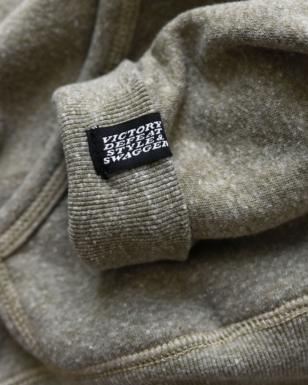 Supersoft Midweight Heather Olive Hoody - Roots of Fight