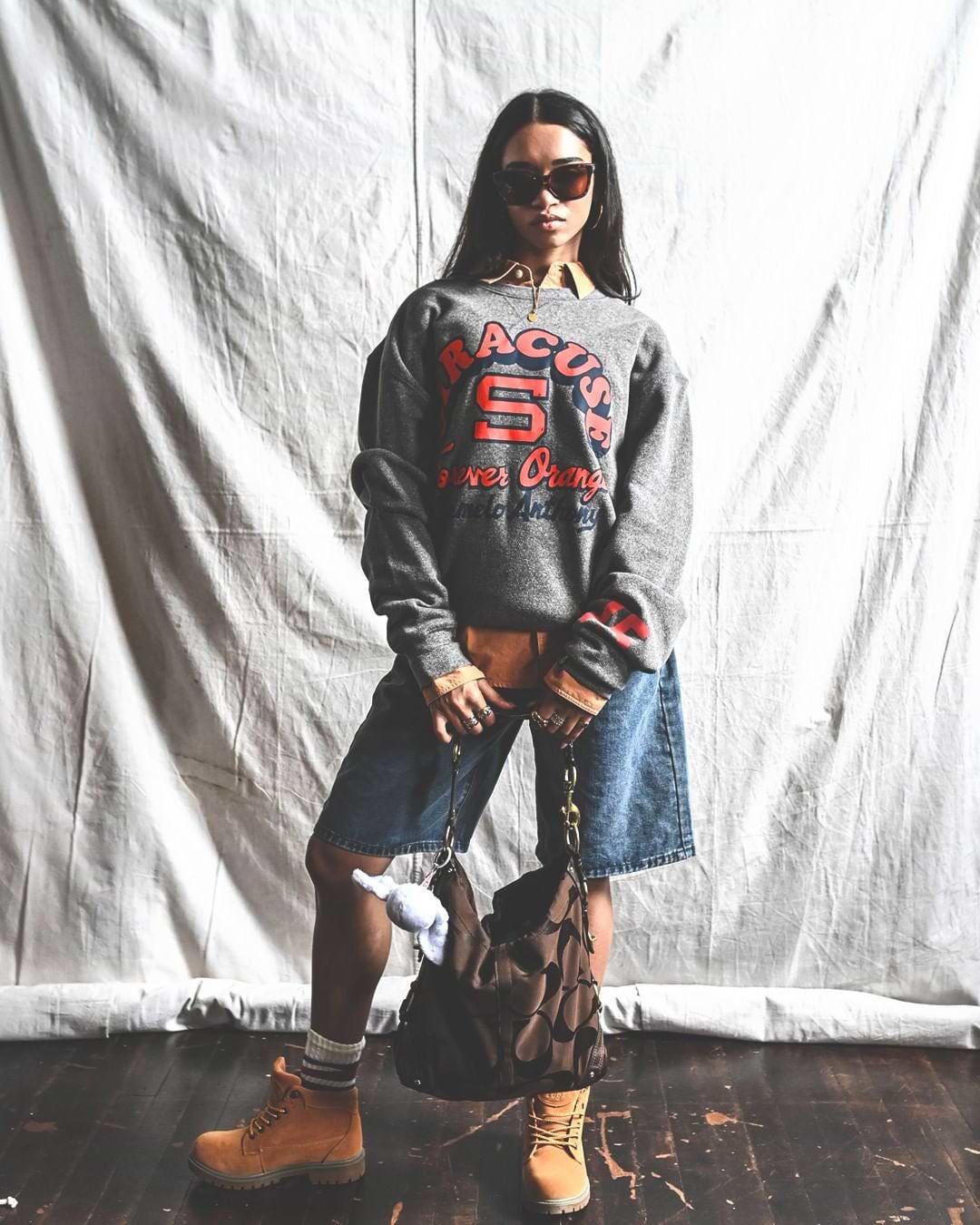 SYR - C. Anthony Forever Orange Grey Sweatshirt - Roots of Fight