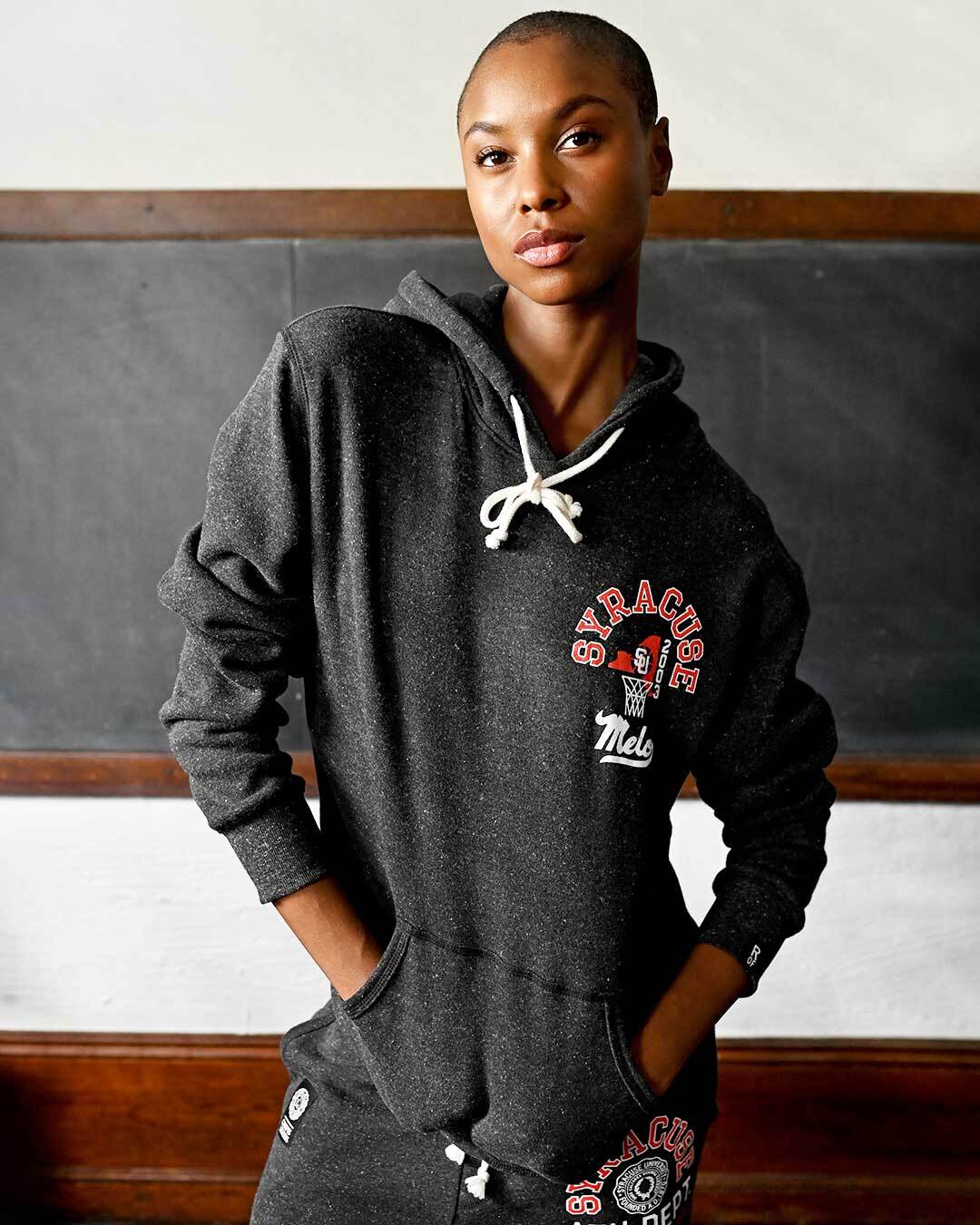 Syracuse - Melo '03 Black PO Hoody