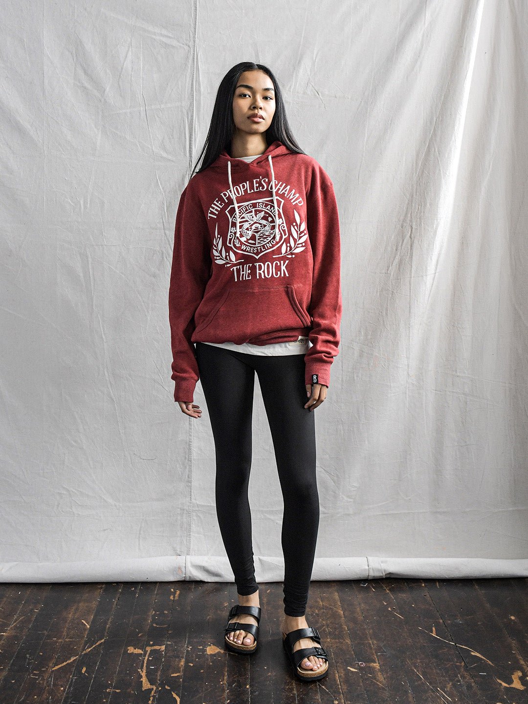 The Rock People's Champ Cardinal PO Hoody