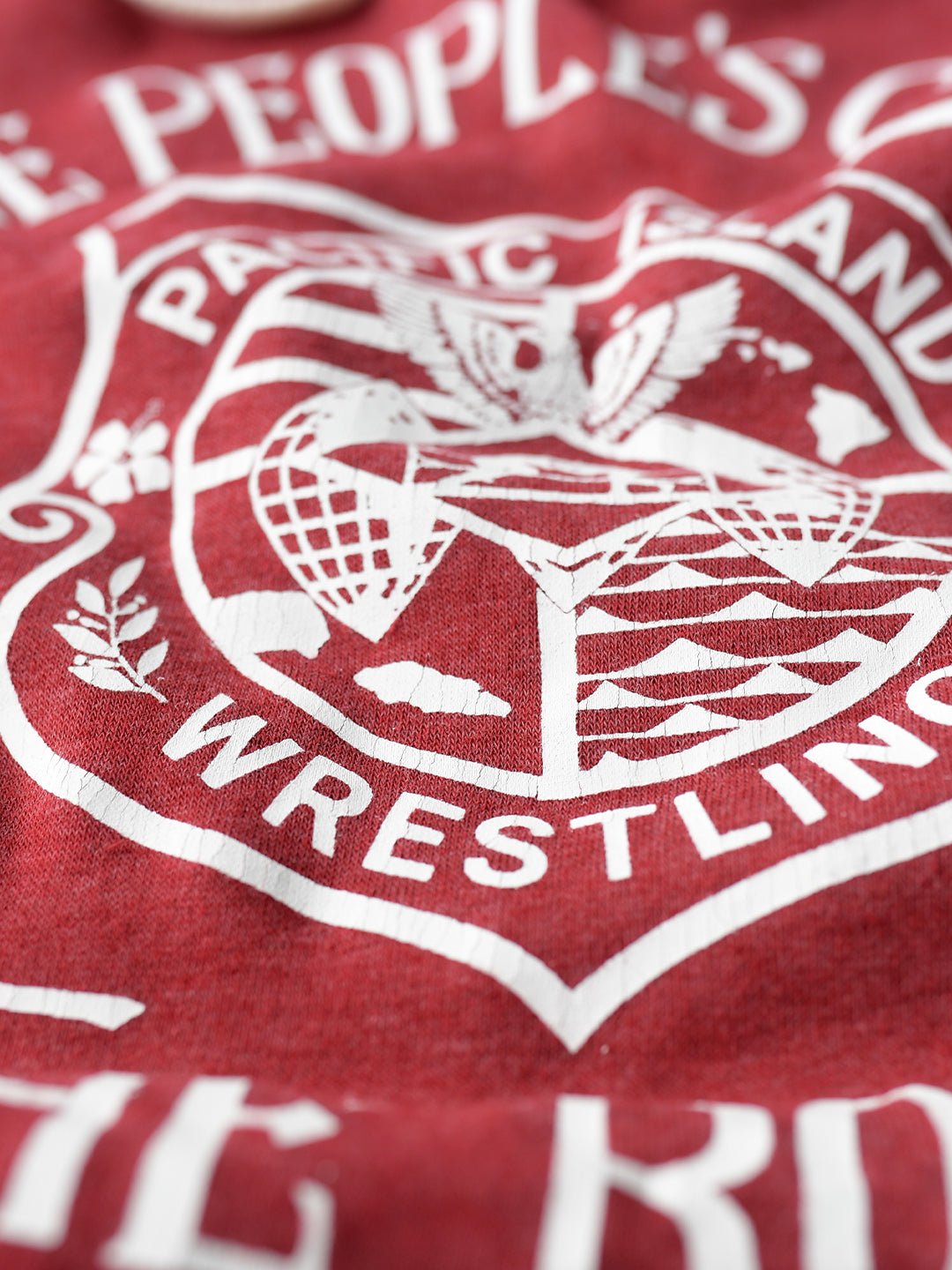 The Rock People's Champ Cardinal PO Hoody - Roots of Fight
