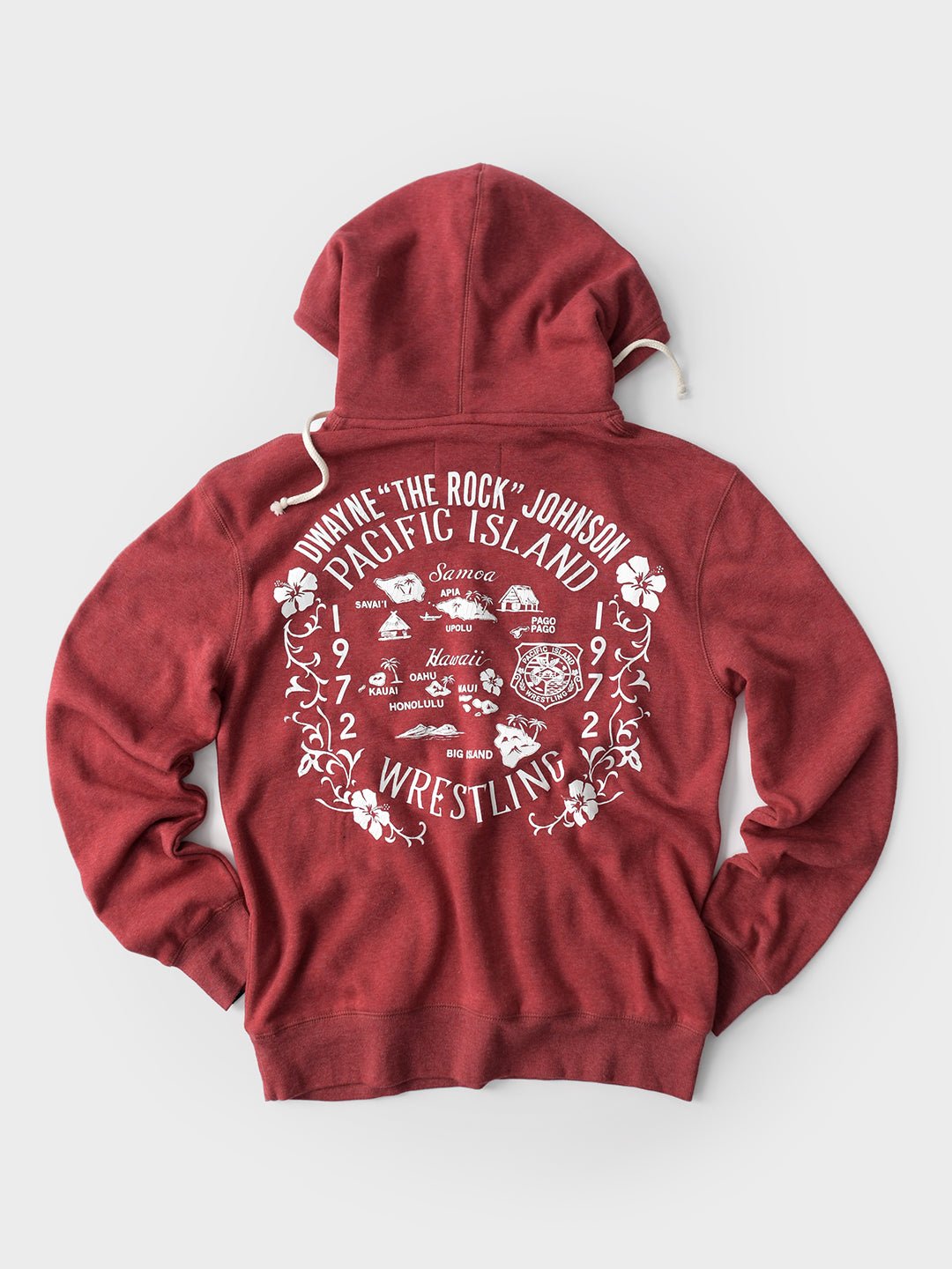 The Rock People's Champ Cardinal PO Hoody - Roots of Fight