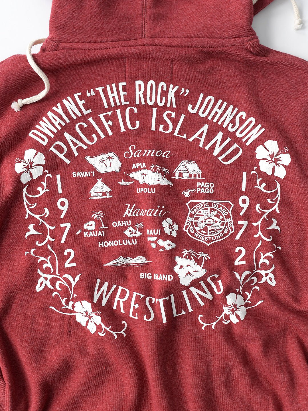 The Rock People's Champ Cardinal PO Hoody - Roots of Fight