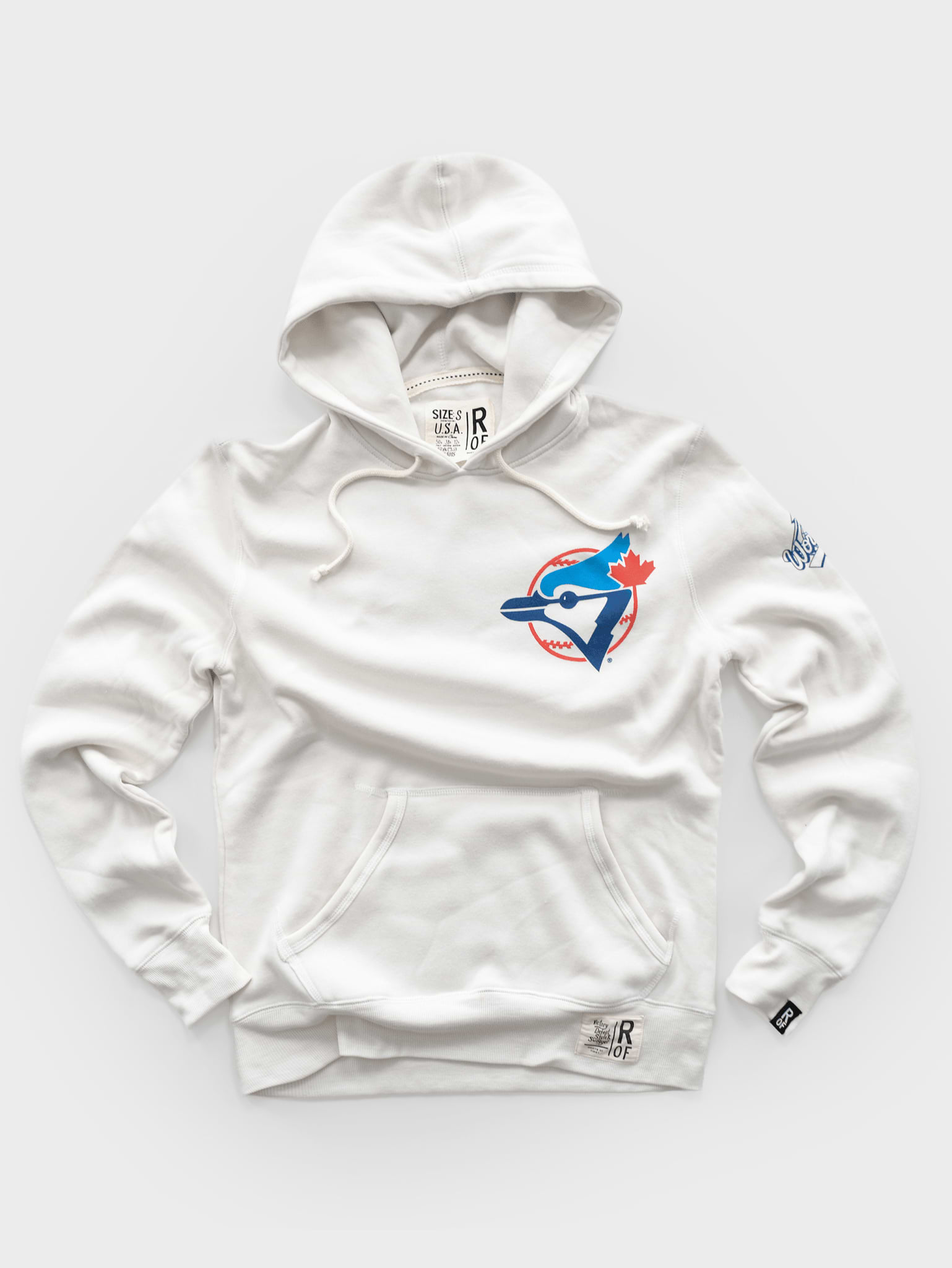TOR Blue Jays '92 Champs White PO Hoody - Roots of Fight