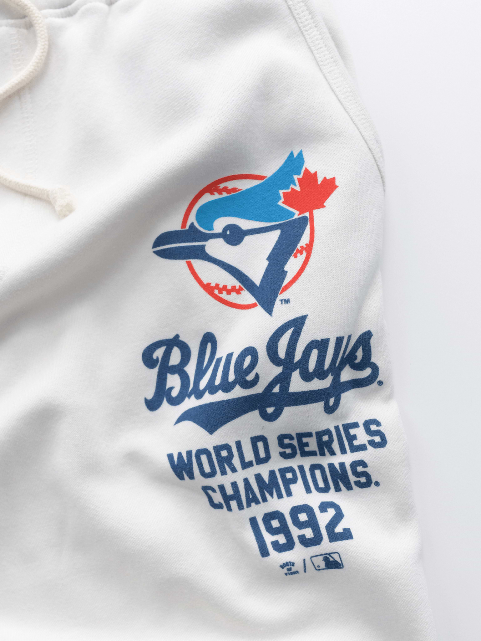 TOR Blue Jays '92 Champs White Sweatpants - Roots of Fight