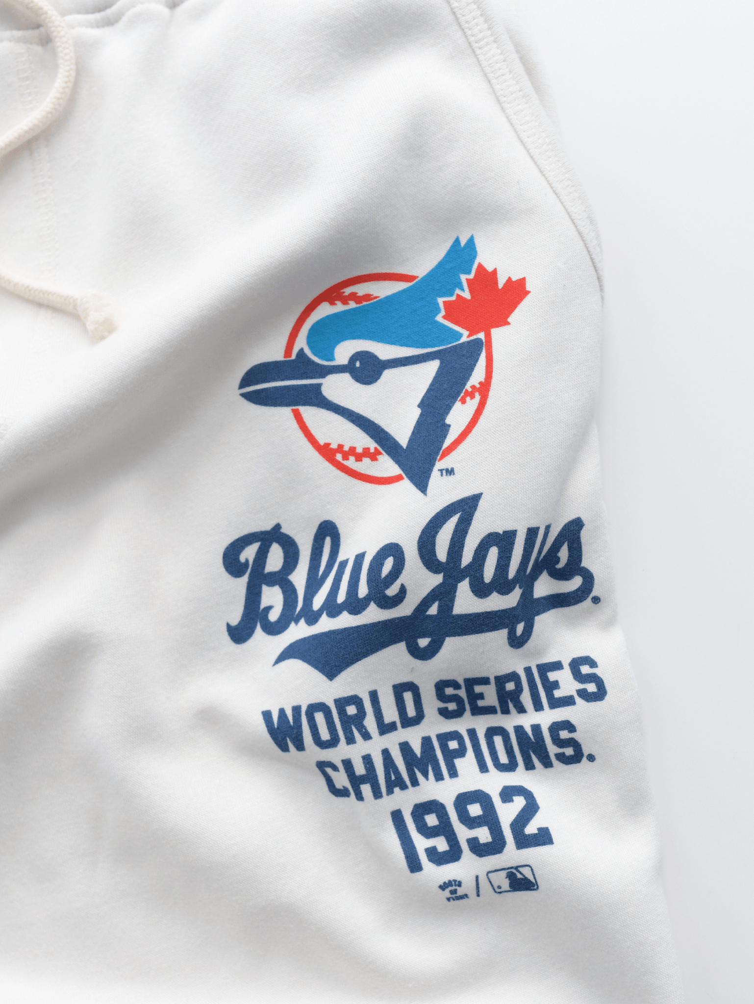 TOR Blue Jays '92 Champs White Sweatpants - Roots of Fight
